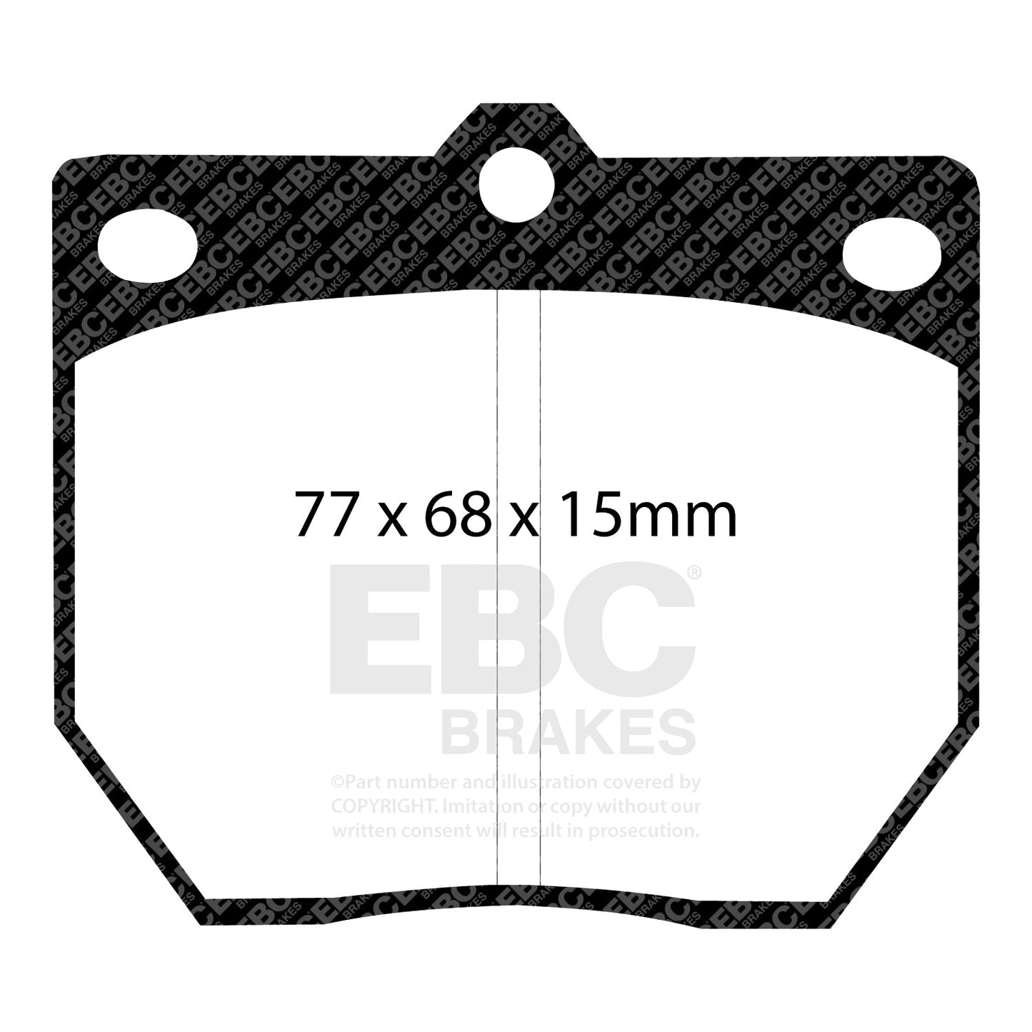 EBC Brakes Pad  and  Disc Kit (PD01KF1111)