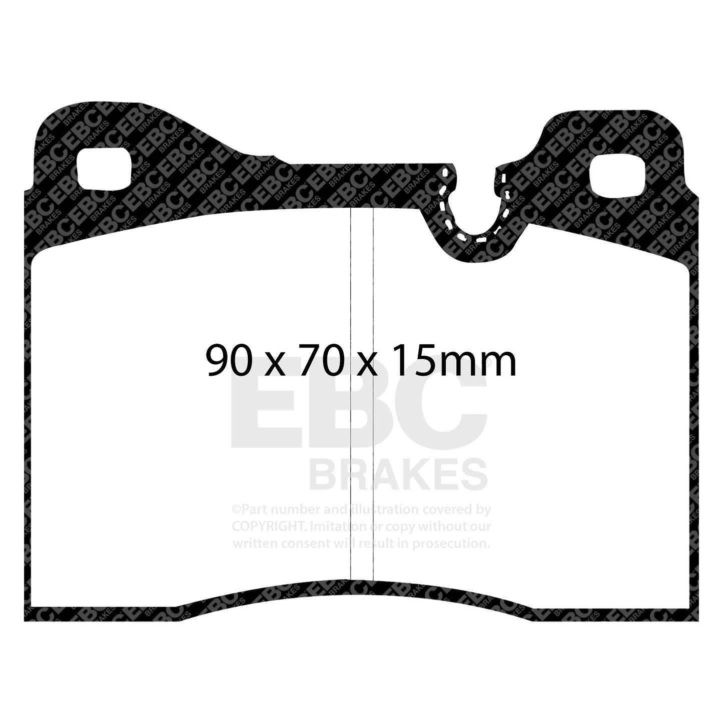 EBC Brakes Pad and Disc Full vehicle Kit (PD40K2259)