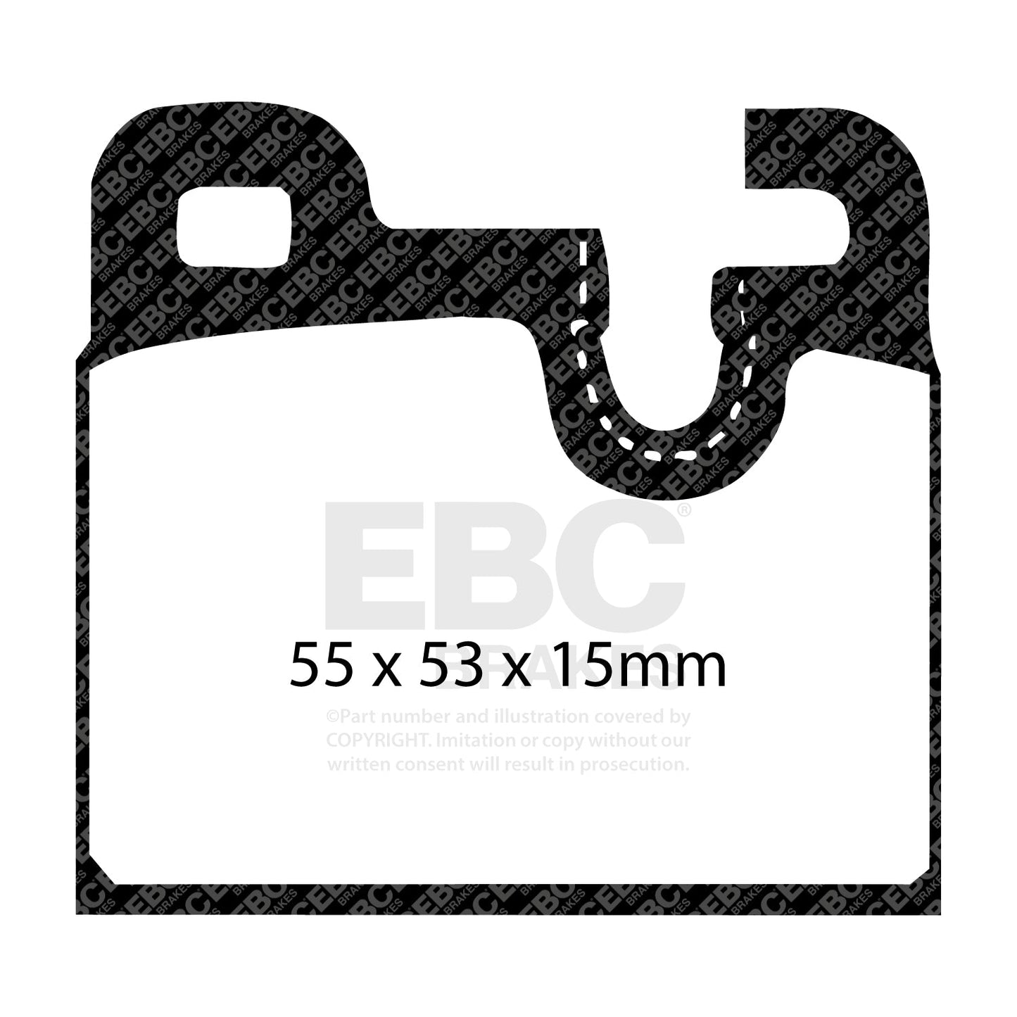 EBC Brakes Pad and Disc Kit (PDKR153)