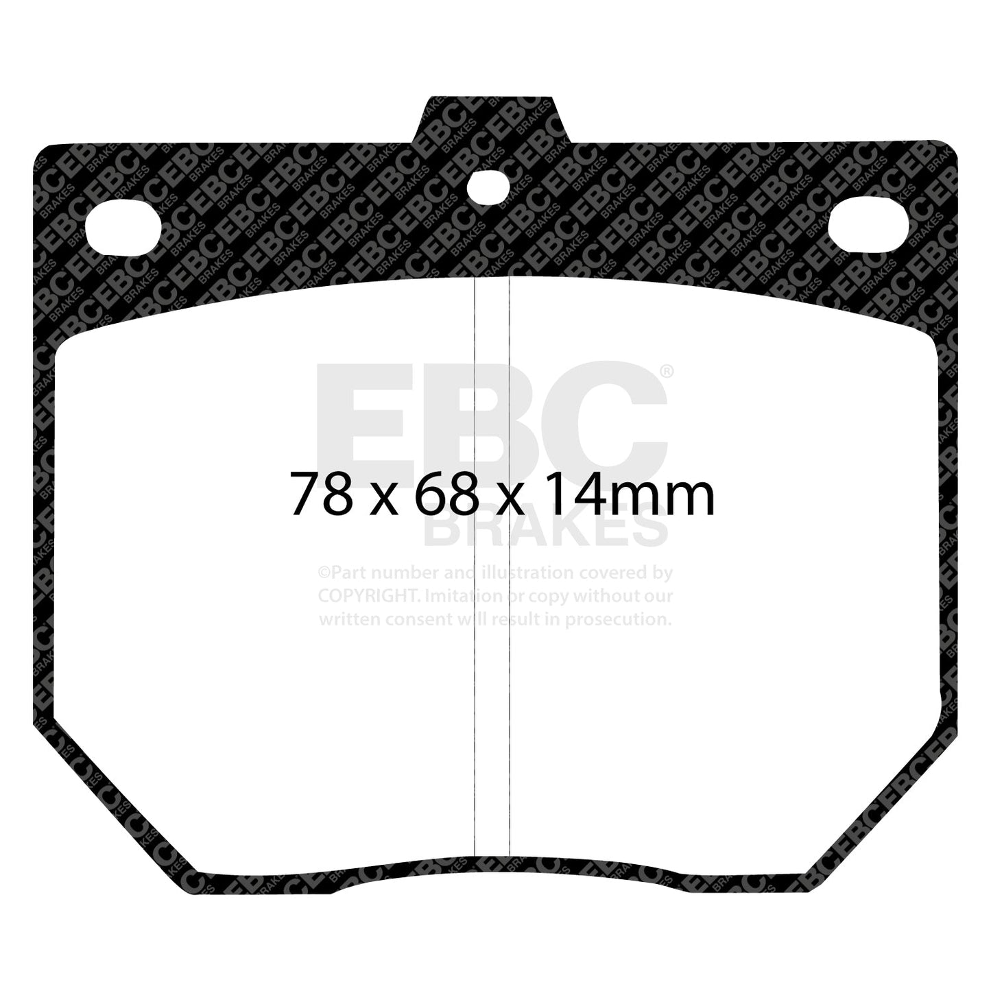 EBC Brakes Pad and Disc Kit (PDKF1396)