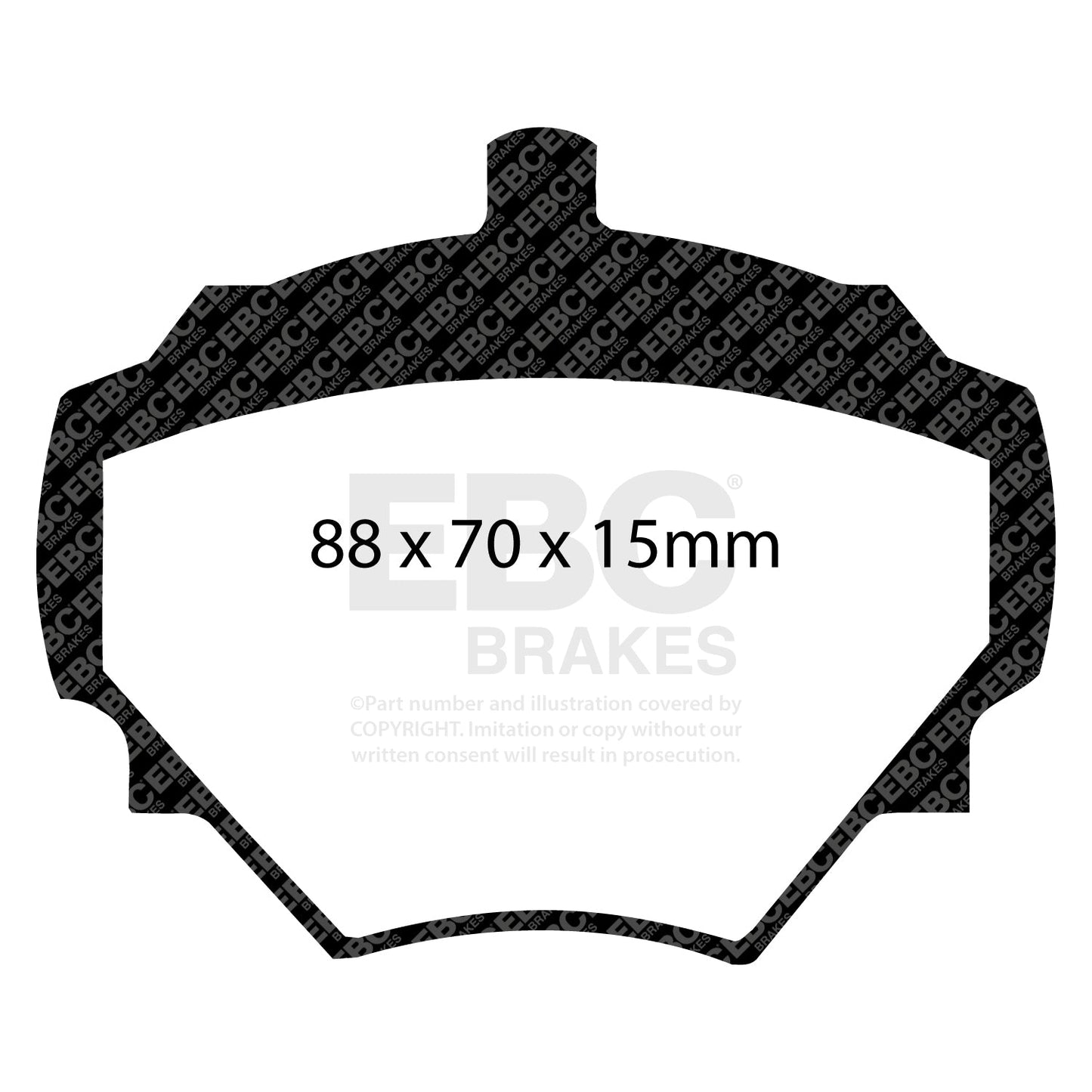 EBC Brakes Pad  and  Disc Kit (PD01KR421)