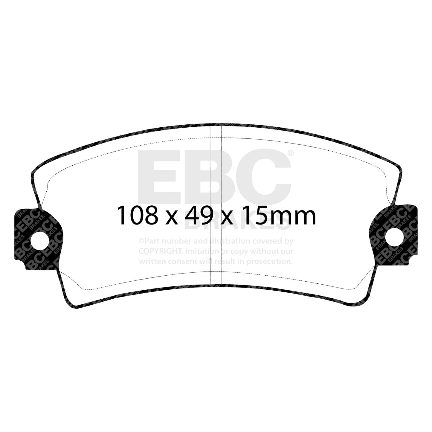 EBC Brakes Pad  and  Disc Kit (PD01KF061)
