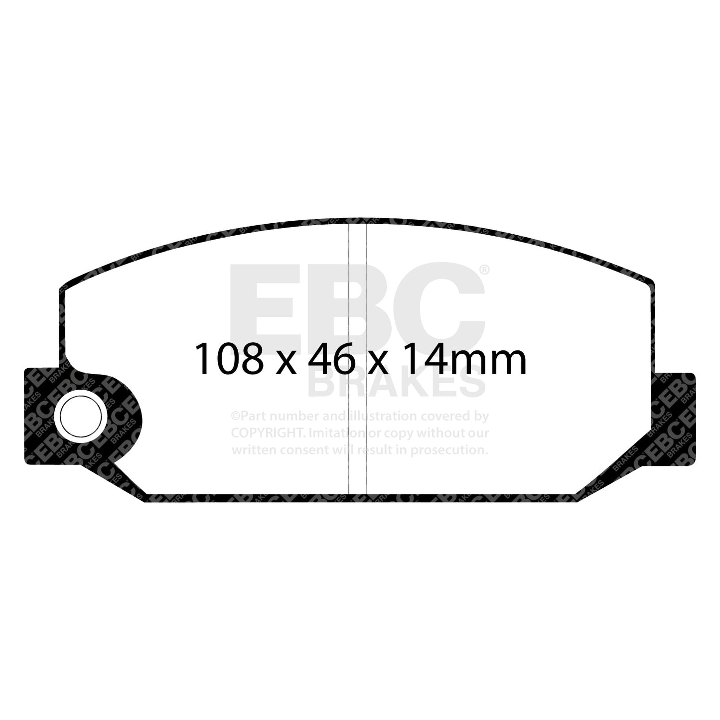 EBC Brakes Pad and Disc Kit (PDKF1847)