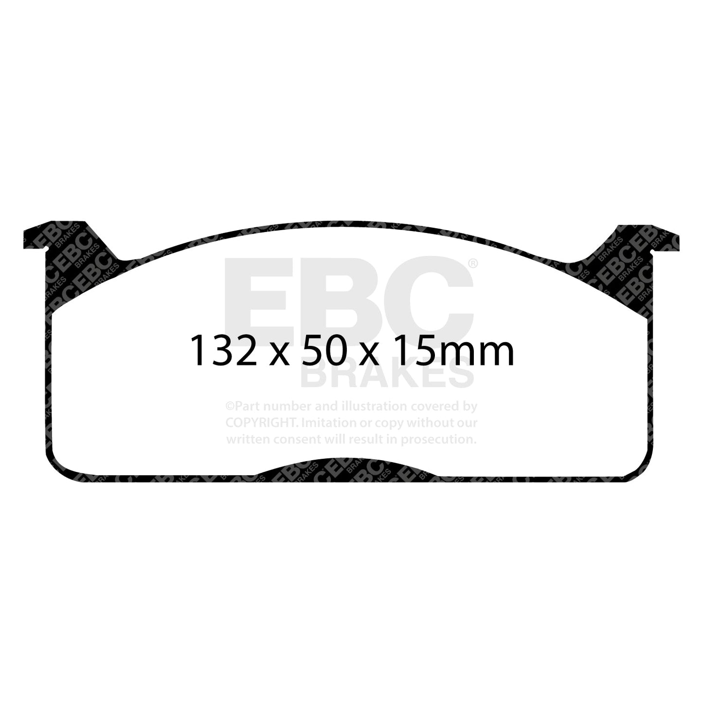 EBC Brakes Pad and Disc Kit (PDKF2026)