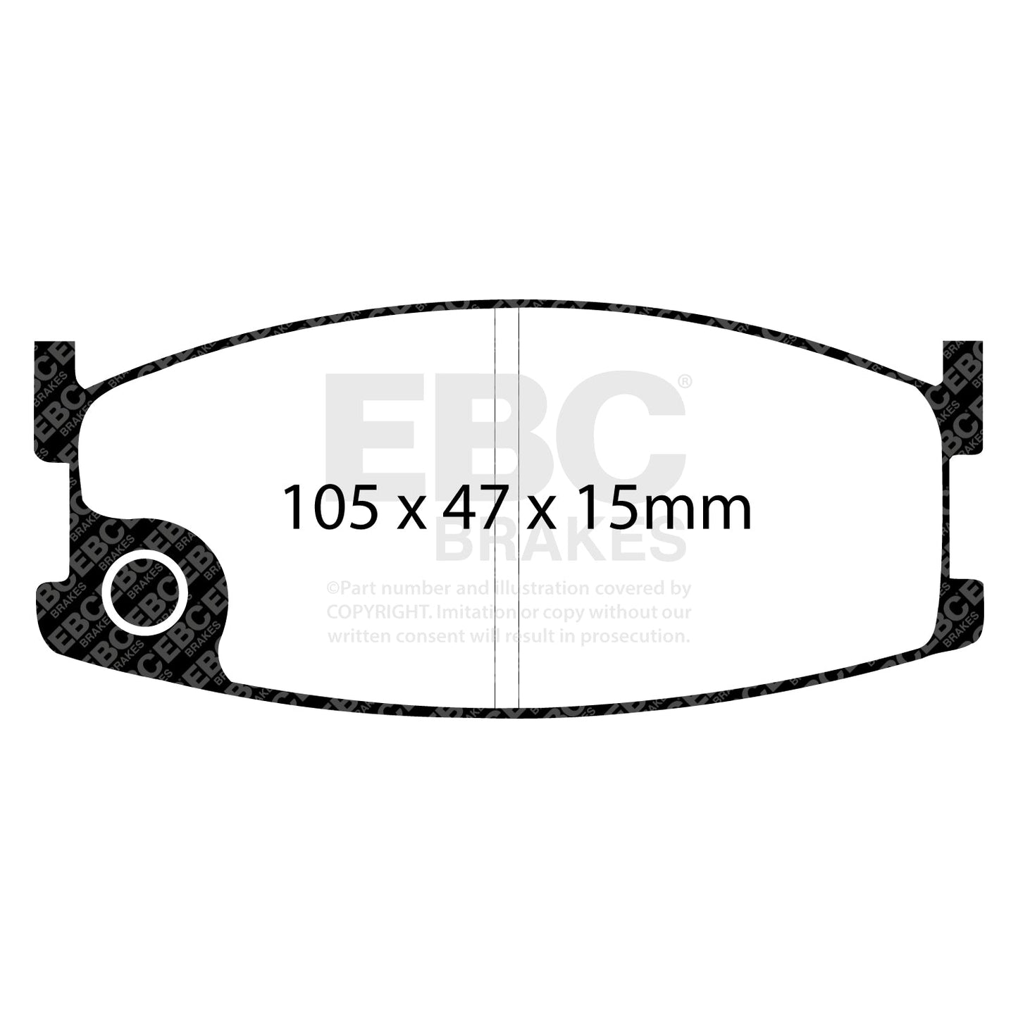 EBC Brakes Pad and Disc Kit (PDKF1153)