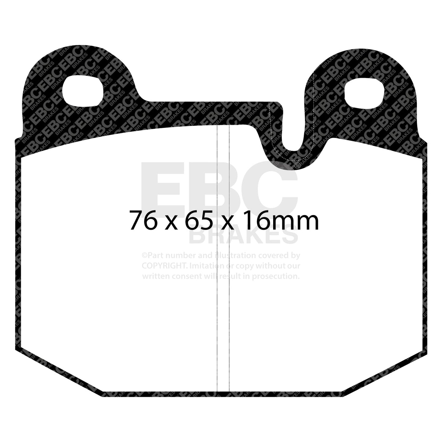 EBC Brakes Pad and Disc Kit (PDKF232)