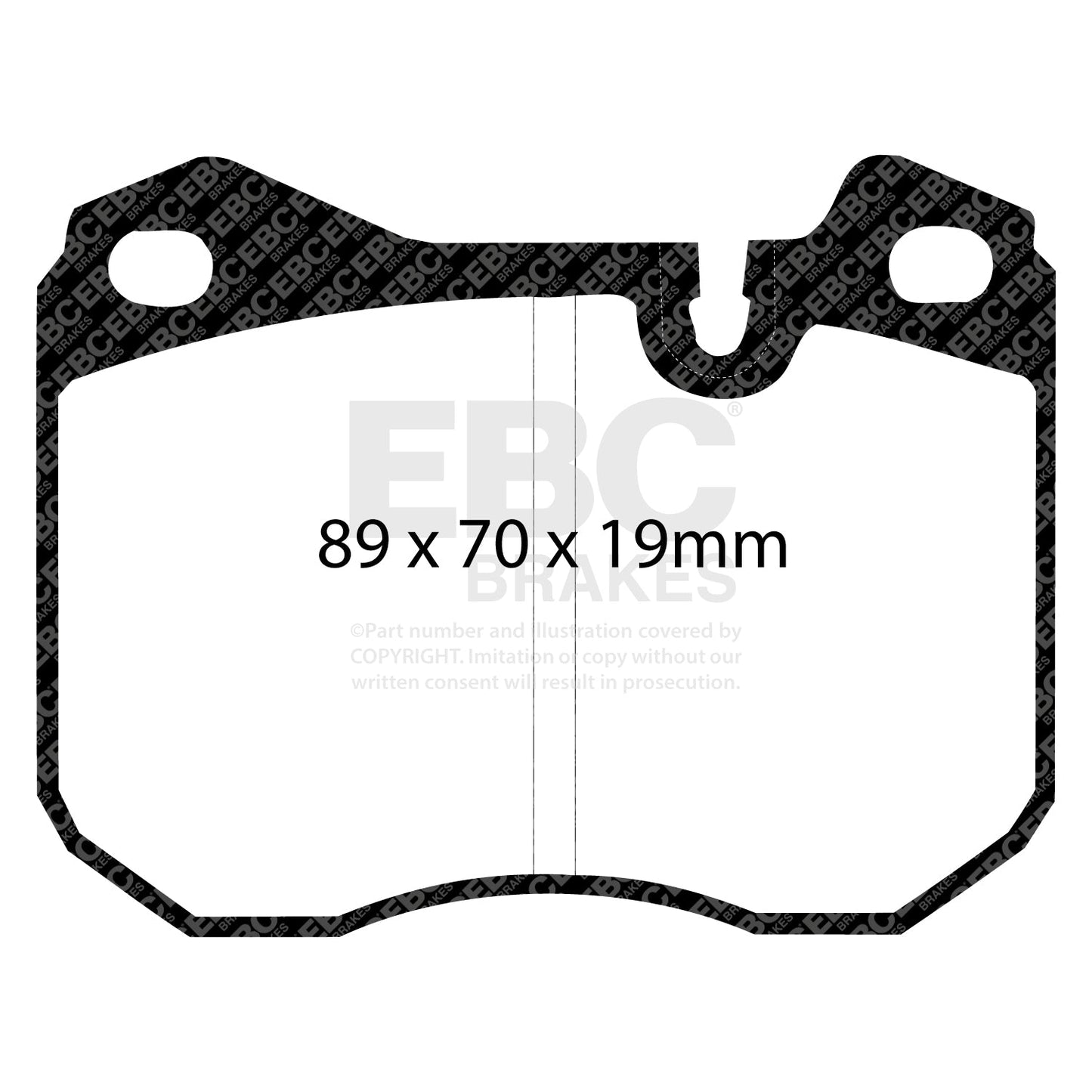 EBC Brakes Pad and Disc Kit (PDKF1614)