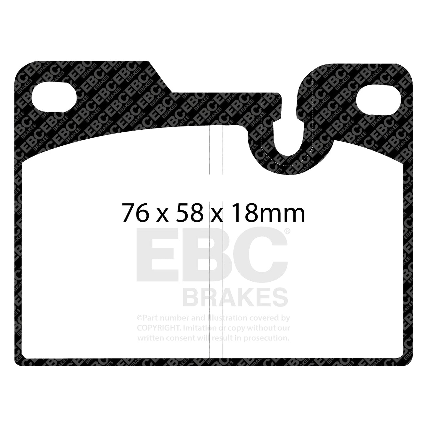 EBC Brakes Pad and Disc Kit (PD03KR595)