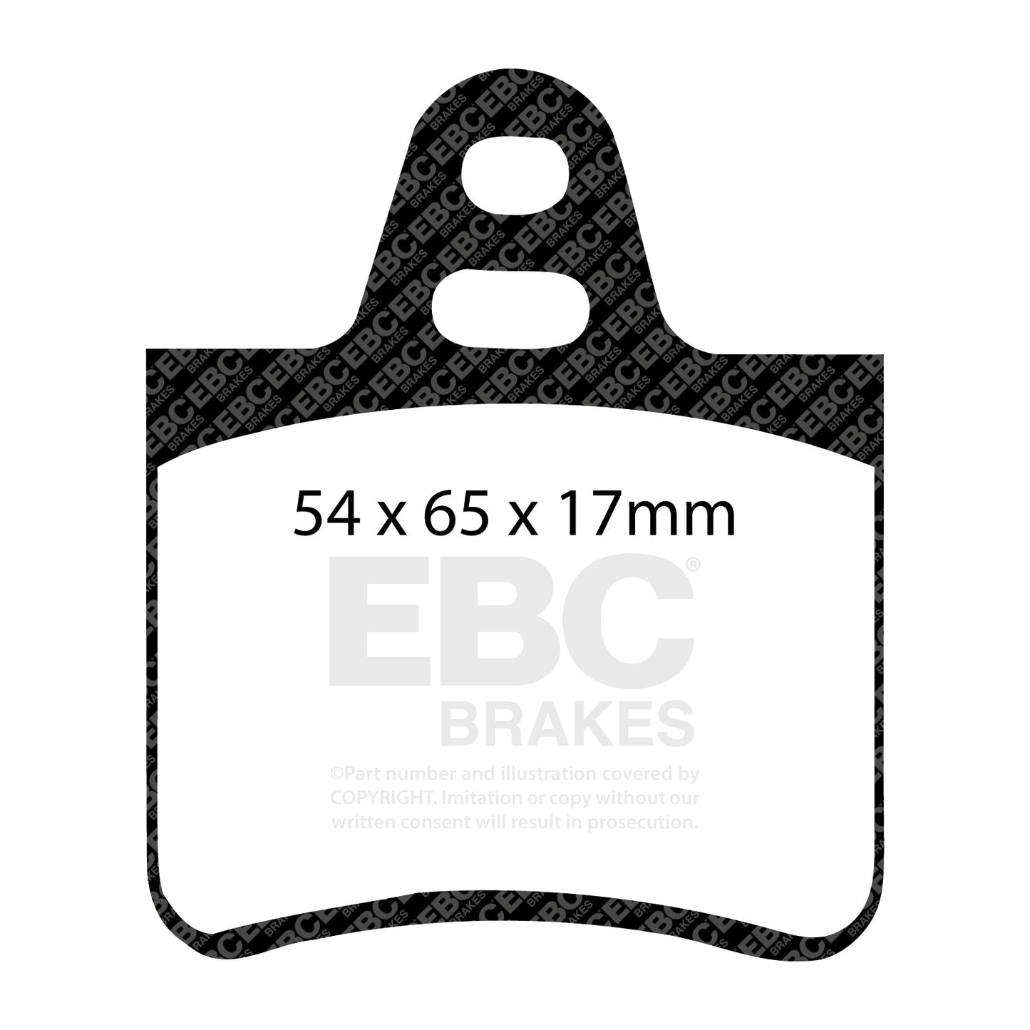 EBC Brakes Pad and Disc Kit (PDKR268)
