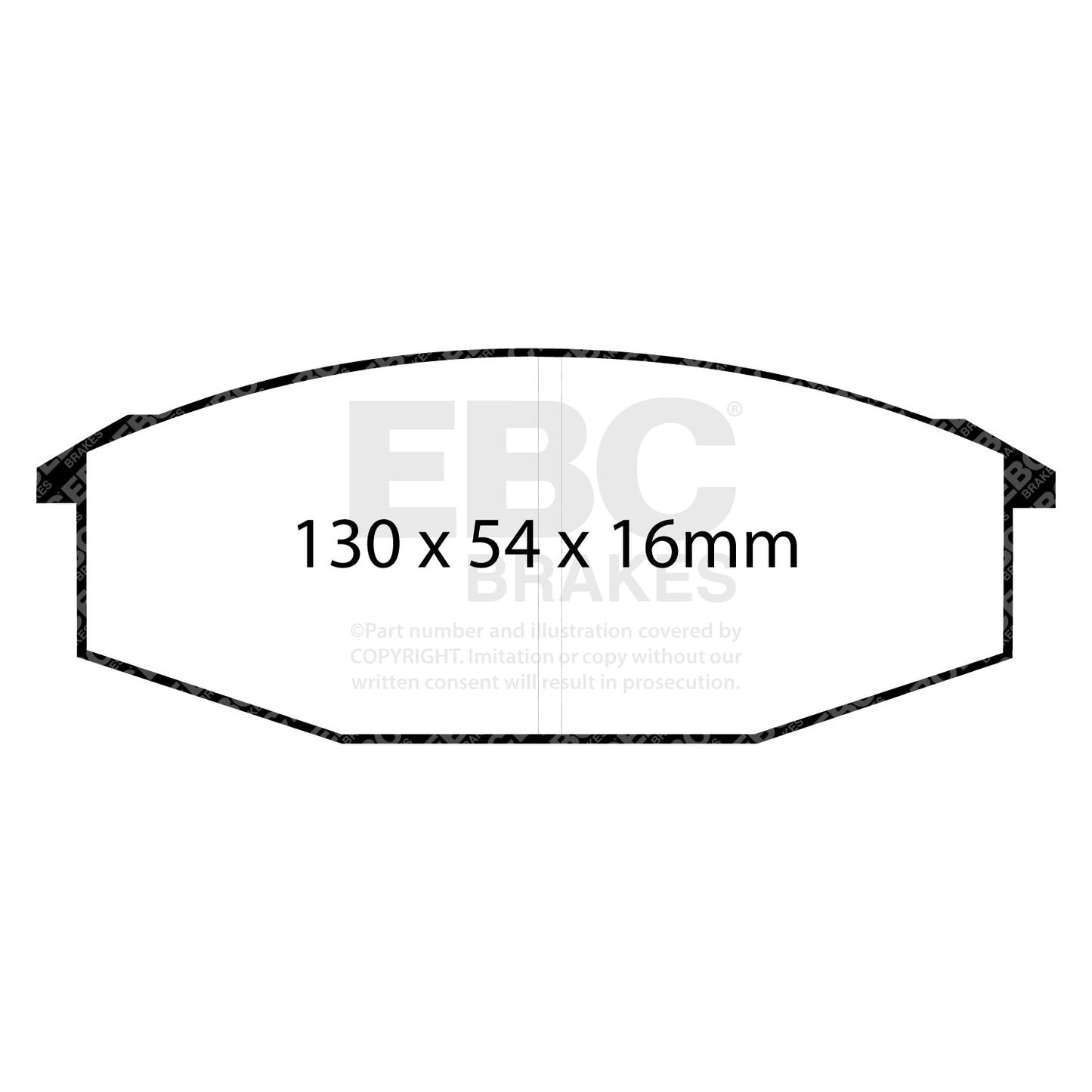 EBC Brakes Pad and Disc Kit (PDKF1447)