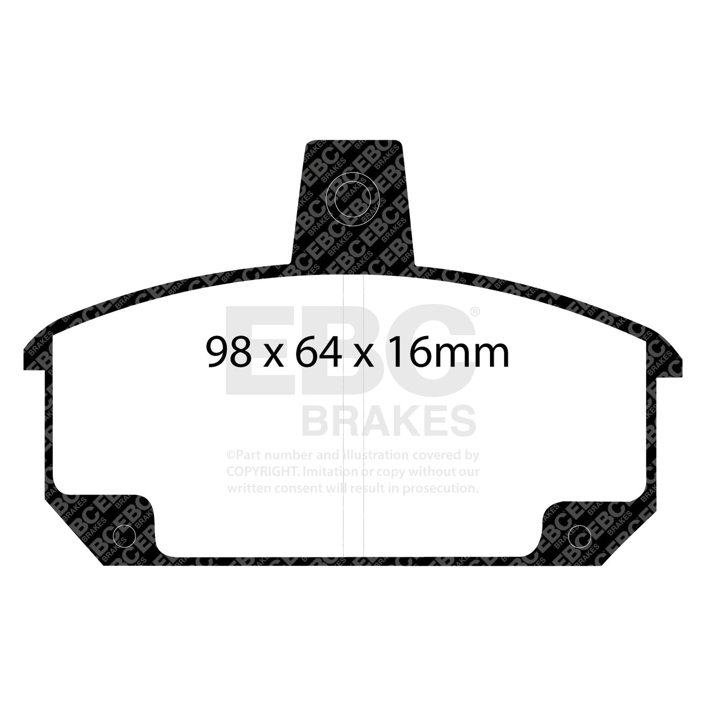 EBC Brakes Pad and Disc Kit (PDKF1703)