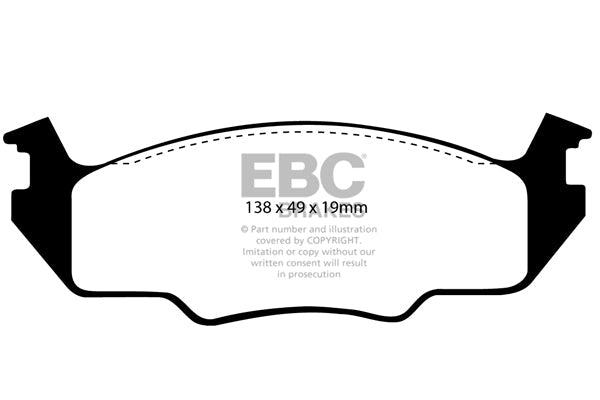 EBC Brakes Pad and Disc Kit (PDKF2112)