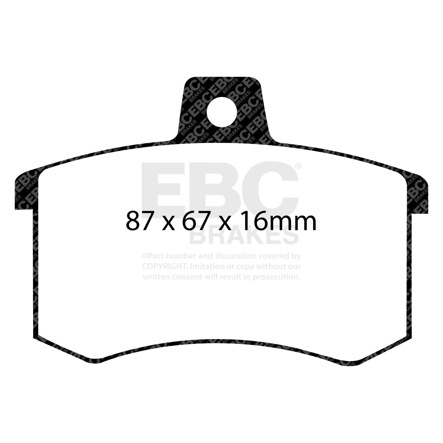 EBC Brakes Pad  and  Disc Kit (PD01KR039)