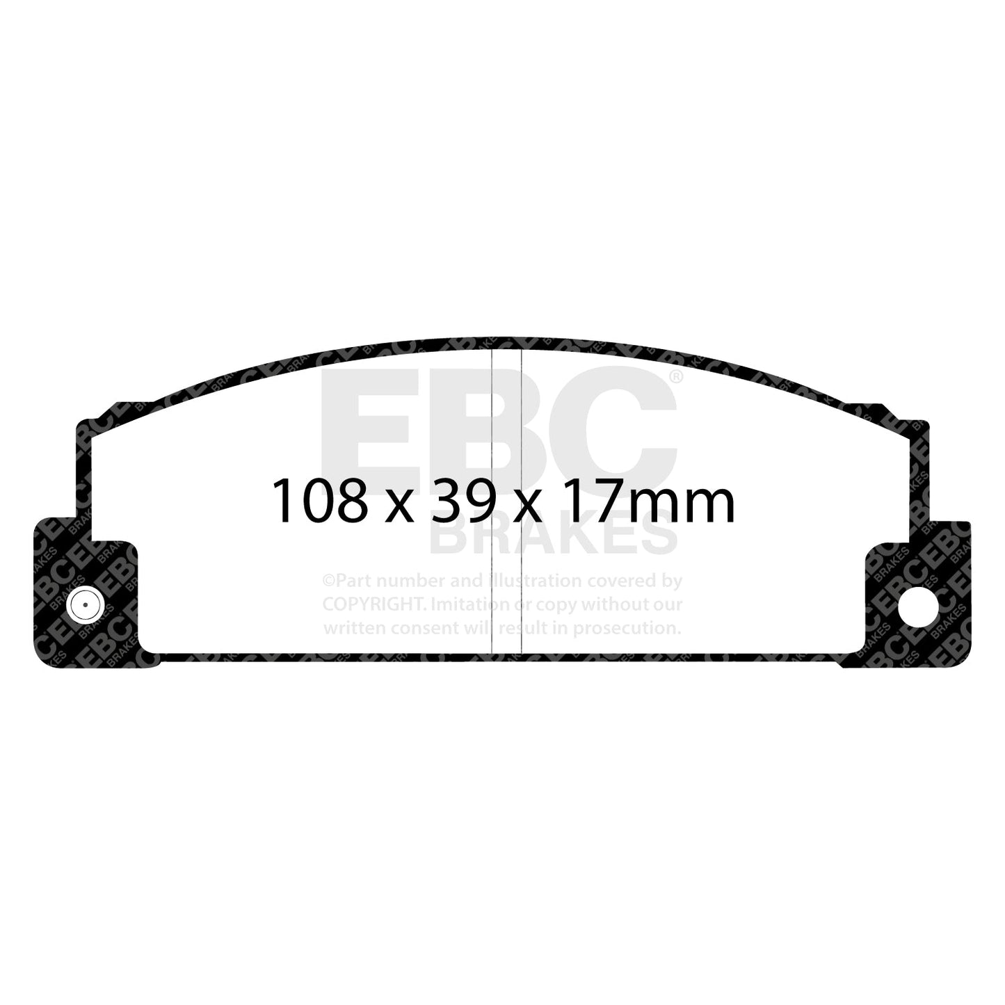 EBC Brakes Pad and Disc Kit (PDKF613)