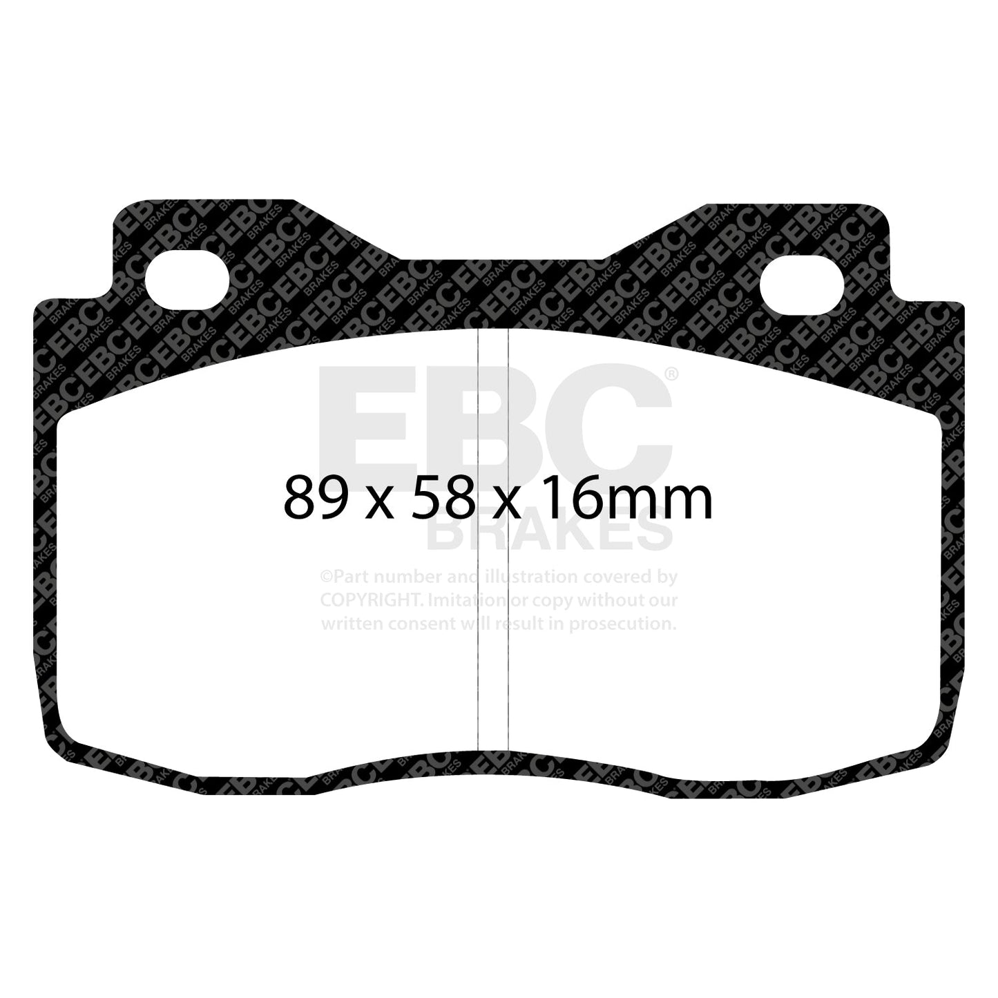 EBC Brakes Pad and Disc Kit (PDKF673)