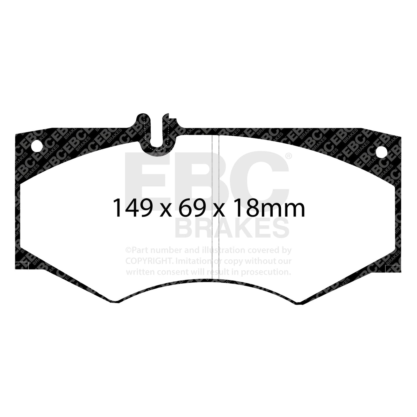 EBC Brakes Pad and Disc Kit (PDKF1228)