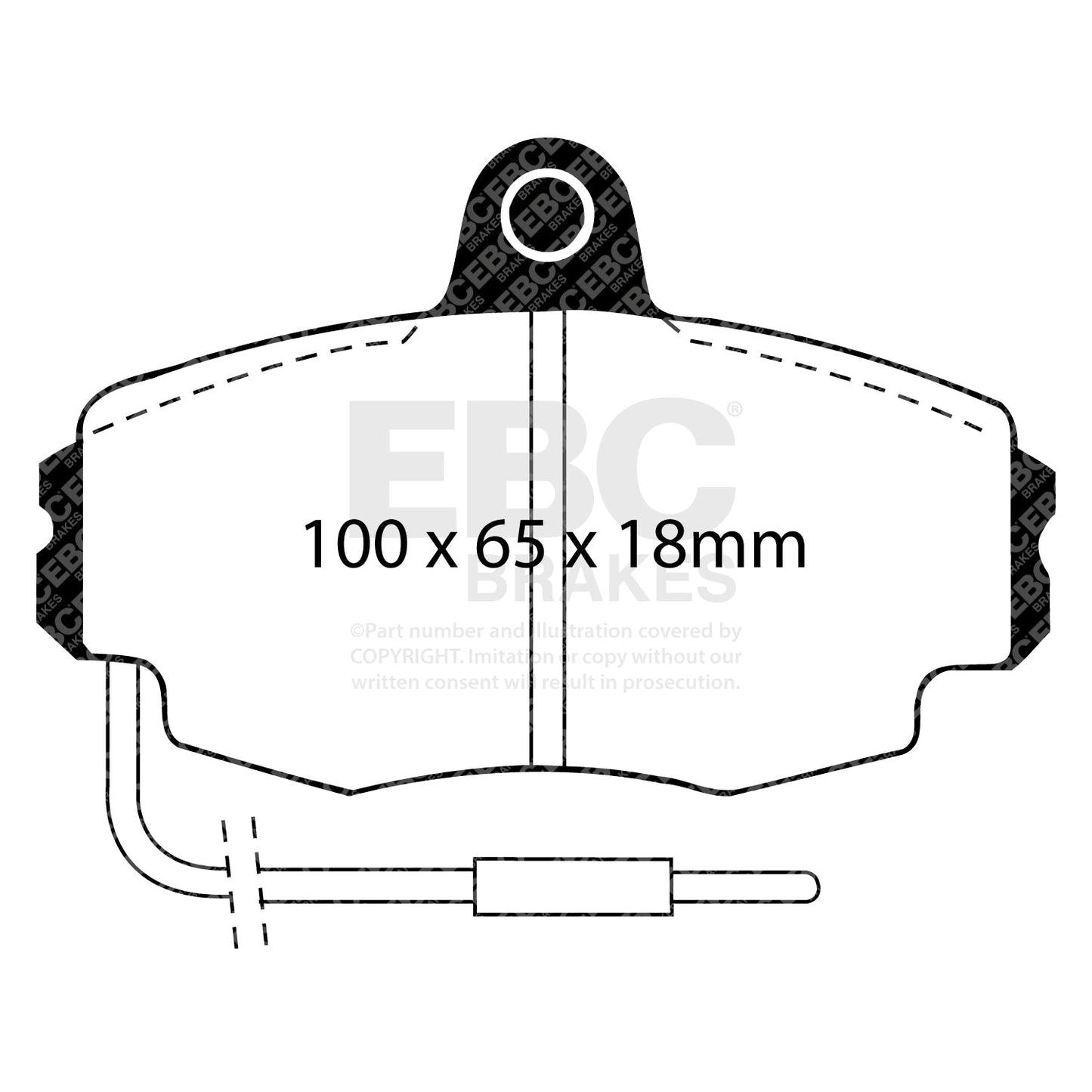 EBC Brakes Pad  and  Disc Kit (PD01KF1254)