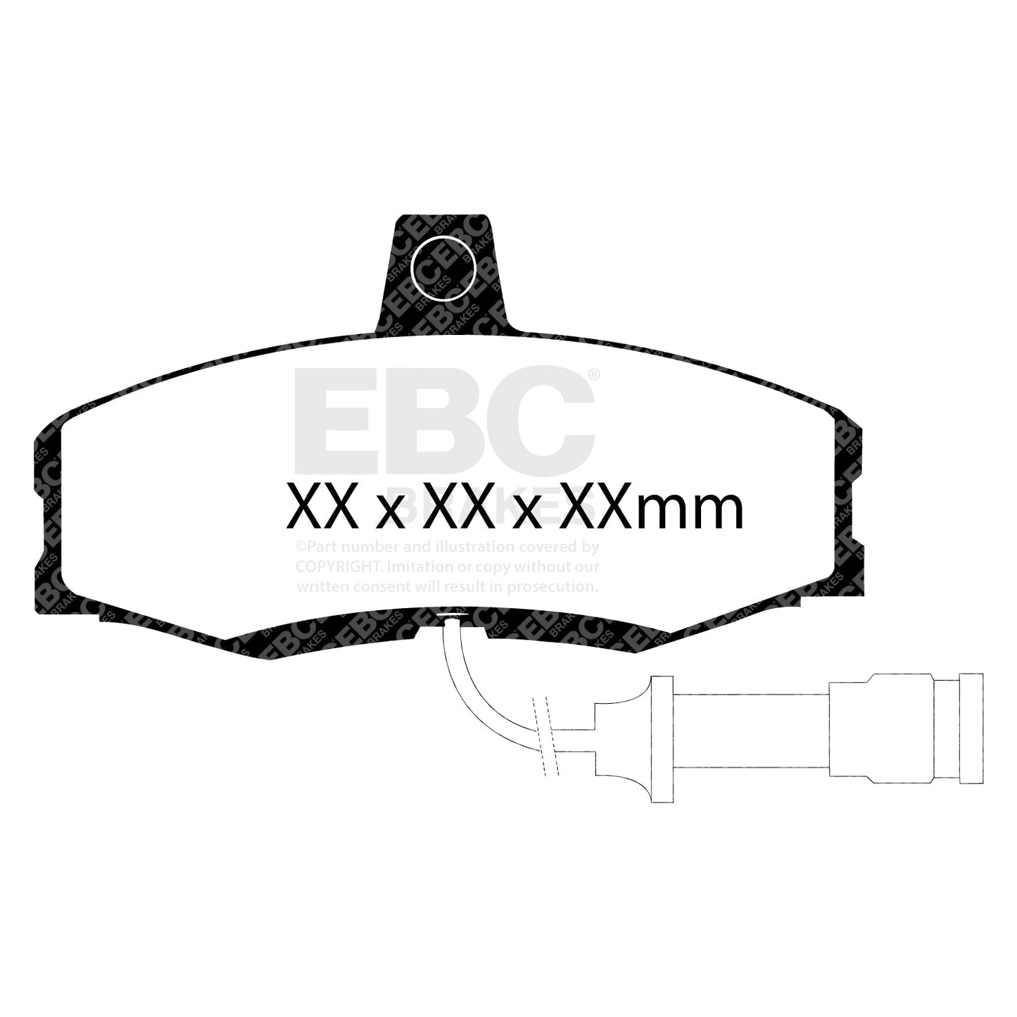 EBC Brakes Pad and Disc Kit (PDKF775)