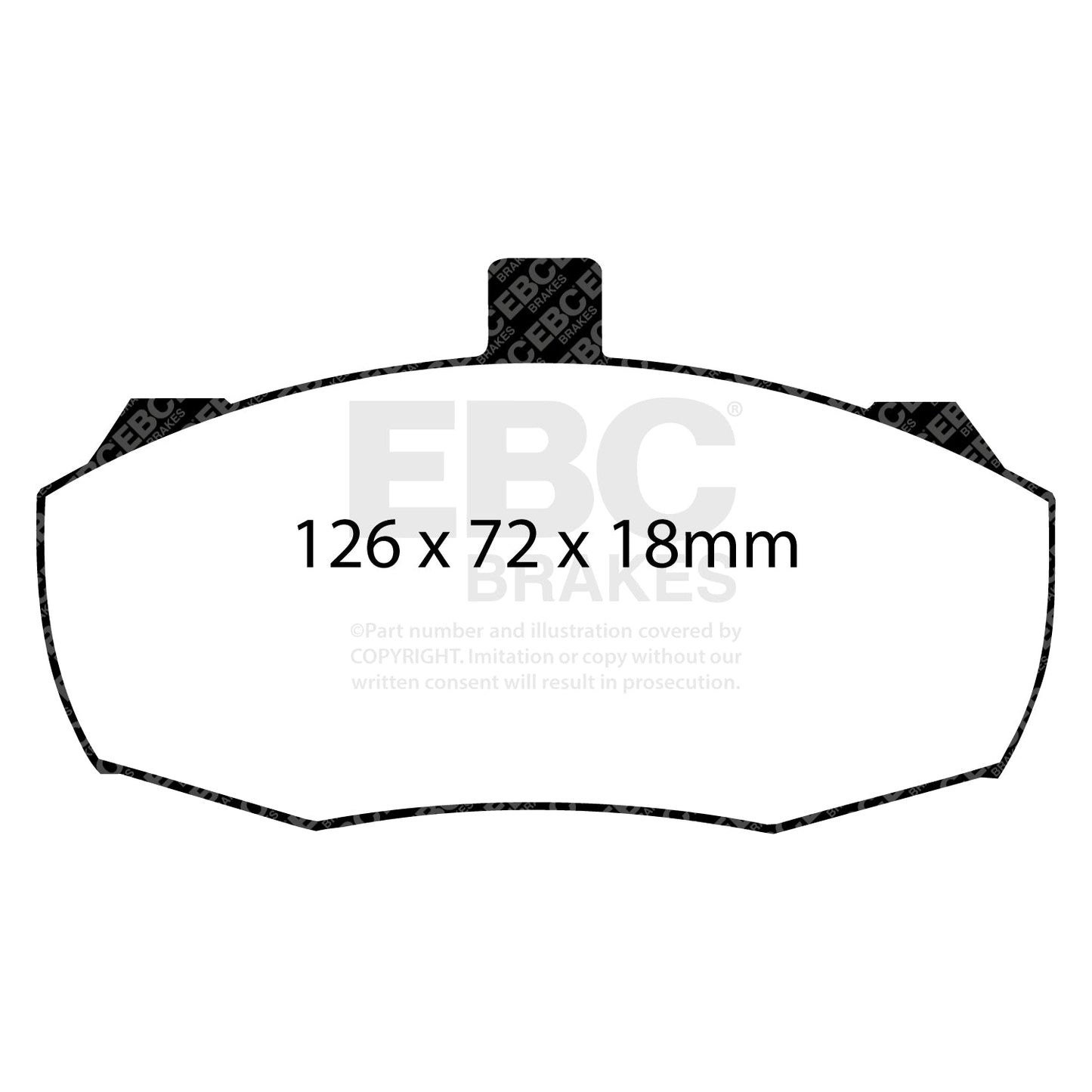 EBC Brakes Pad and Disc Kit (PDKF1087)
