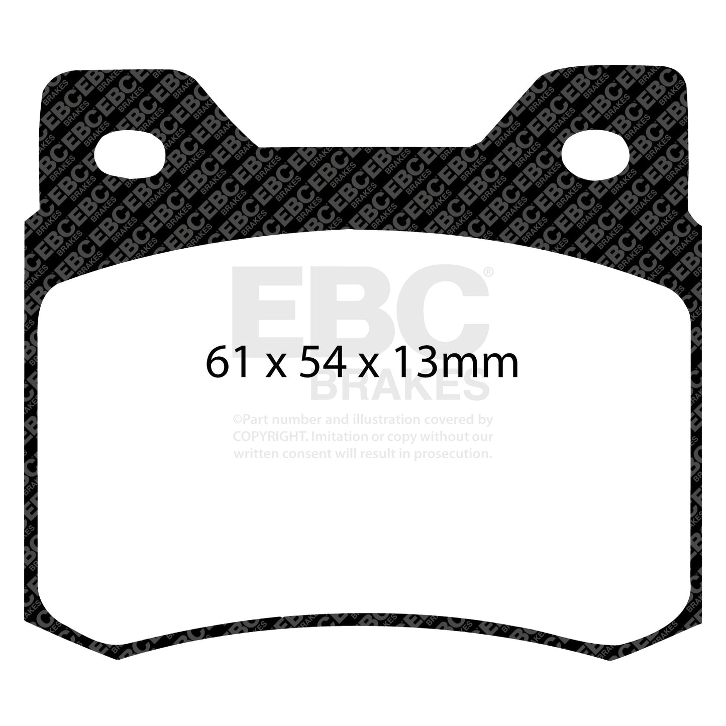 EBC Brakes Pad  and  Disc Kit (PD01KR535)
