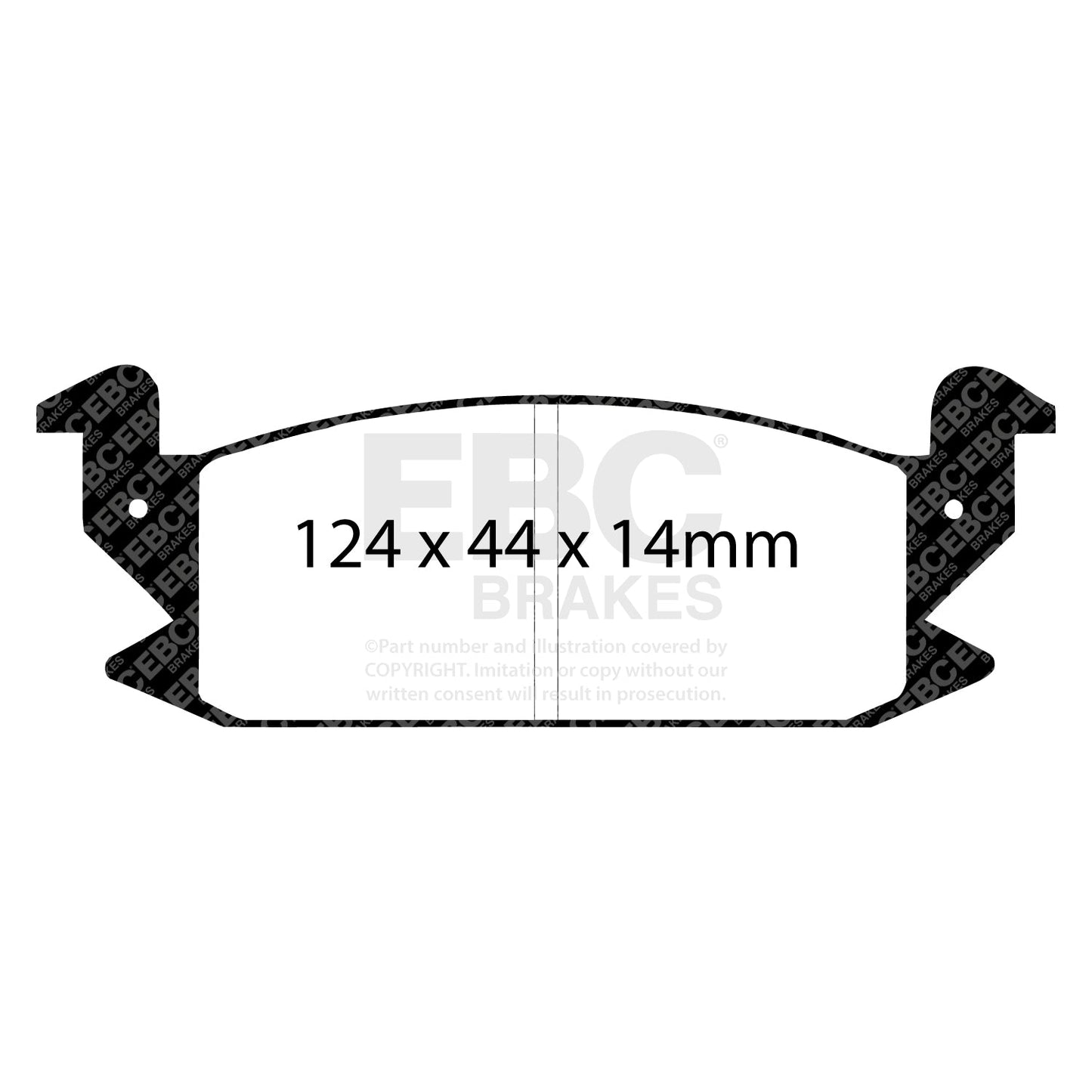 EBC Brakes Pad and Disc Kit (PDKF561)