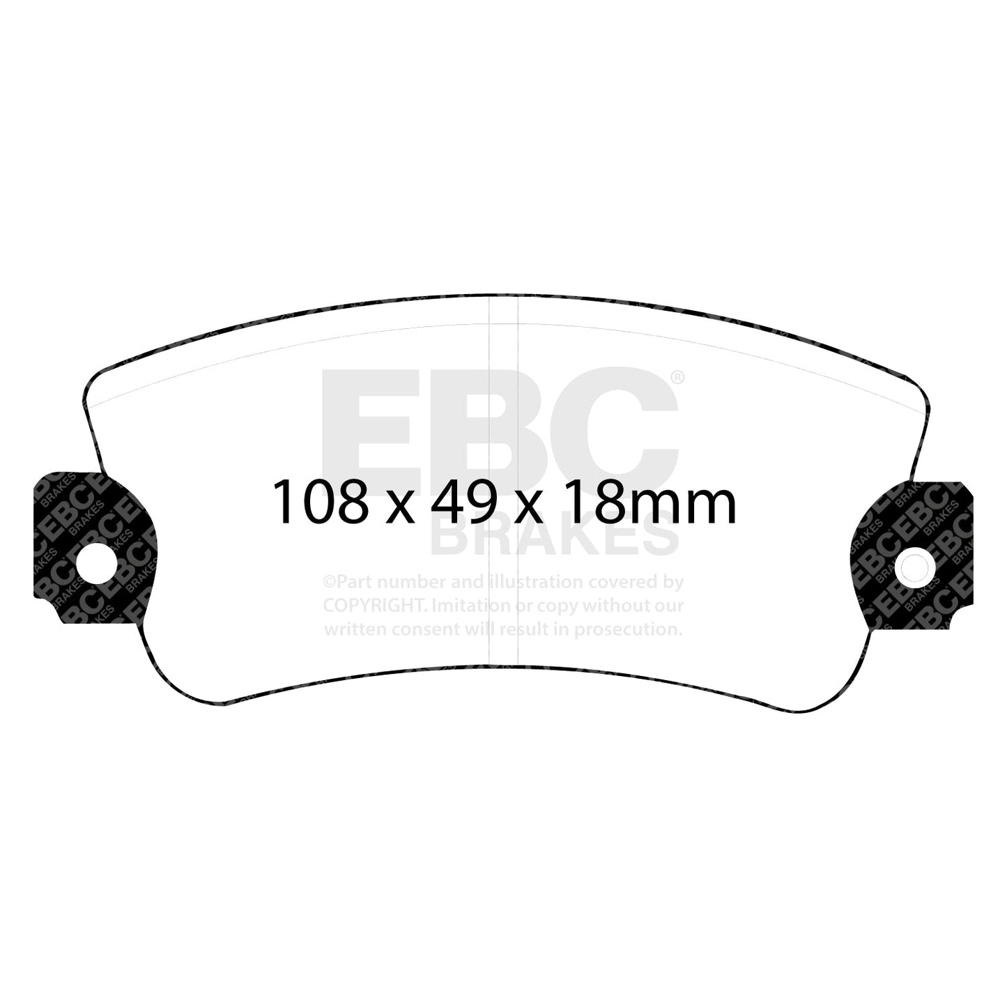 EBC Brakes Pad  and  Disc Kit (PD01KF163)
