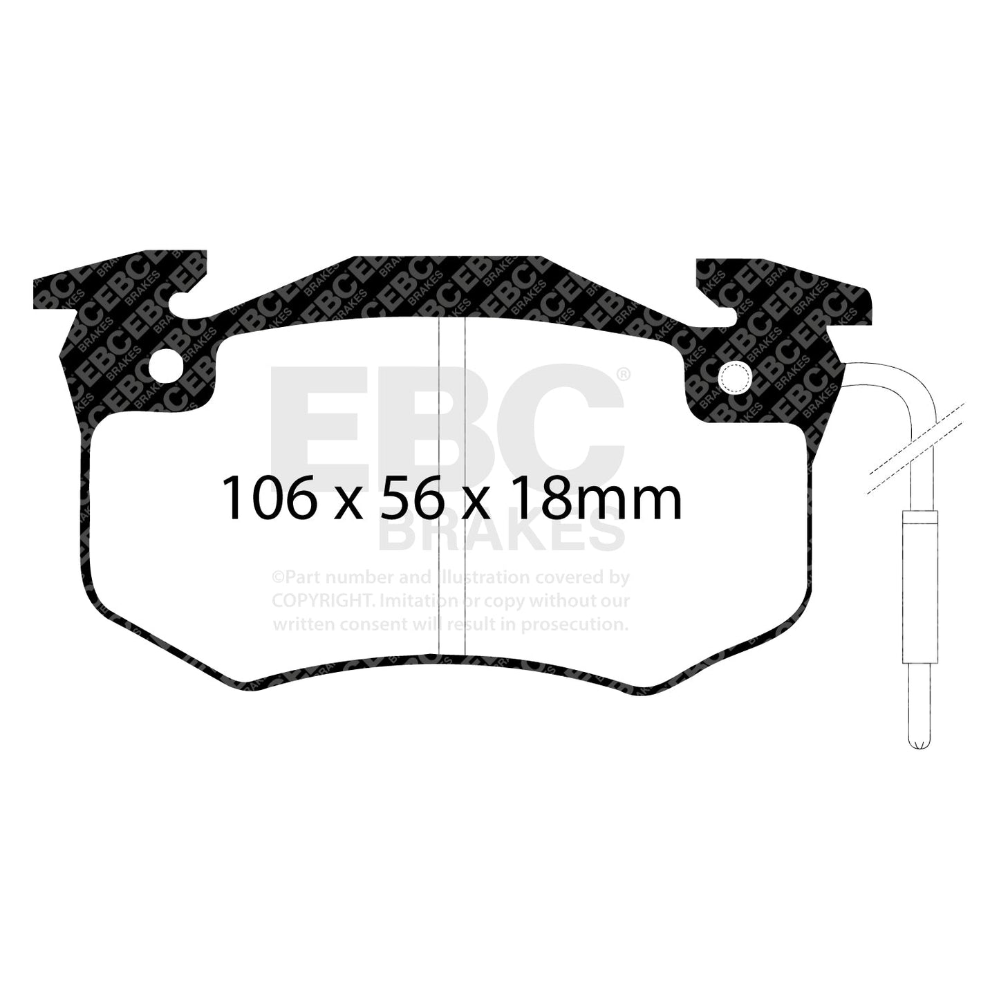 EBC Brakes Pad and Disc Kit (PDKF1706)