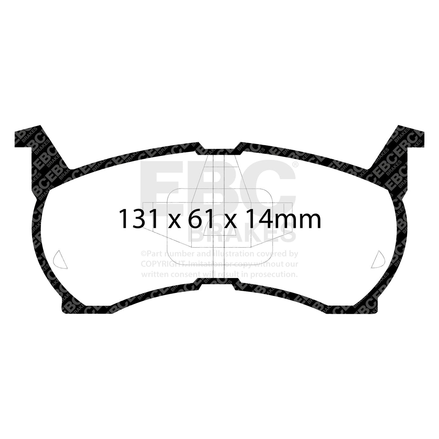 EBC Brakes Pad and Disc Kit (PDKF1159)