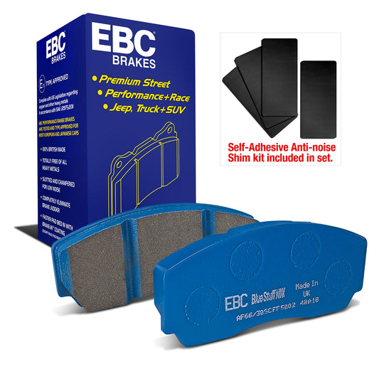 EBC Bluestuff NDX Trackday Brake Pad Set (DP5002NDX)