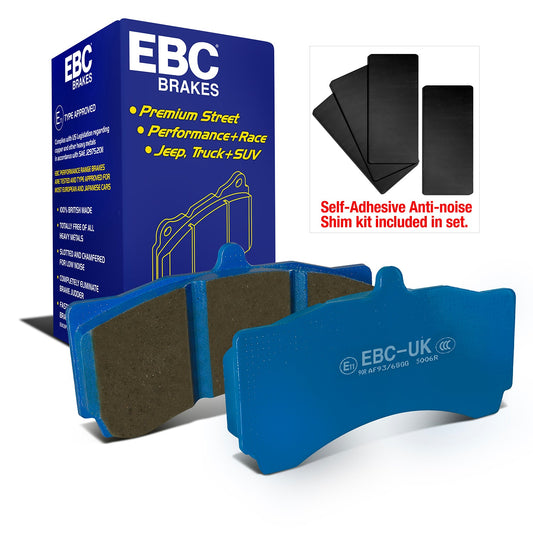 EBC Bluestuff NDX Trackday Brake Pad Set (DP5006NDX)
