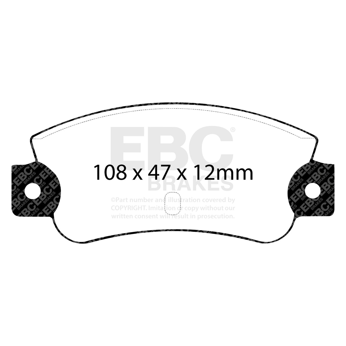 EBC Brakes Pad and Disc Kit (PDKR304)