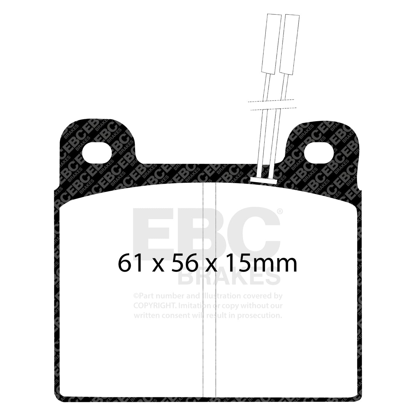 EBC Brakes Pad and Disc Kit (PDKF014)