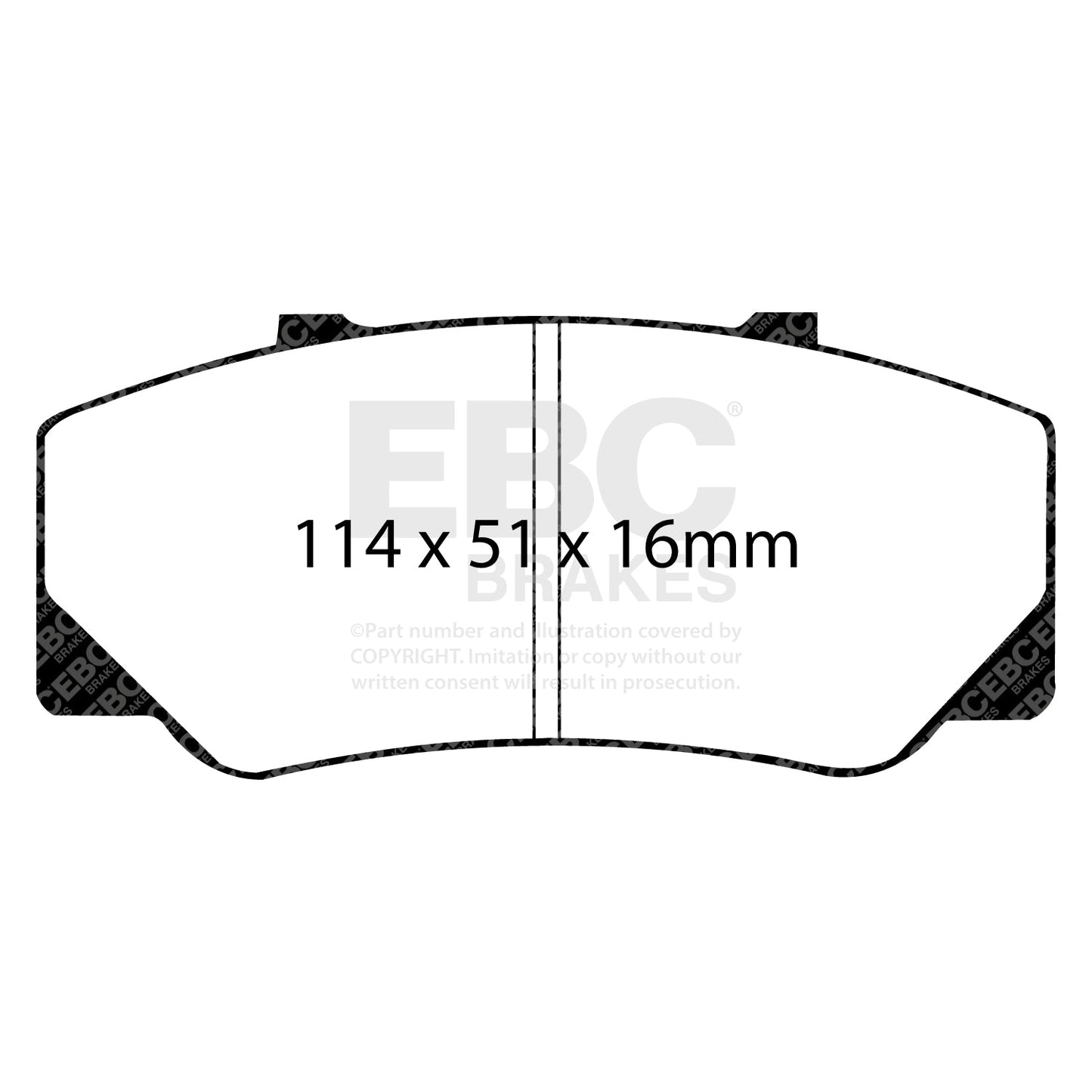 EBC Brakes Pad and Disc Kit (PDKF2299)