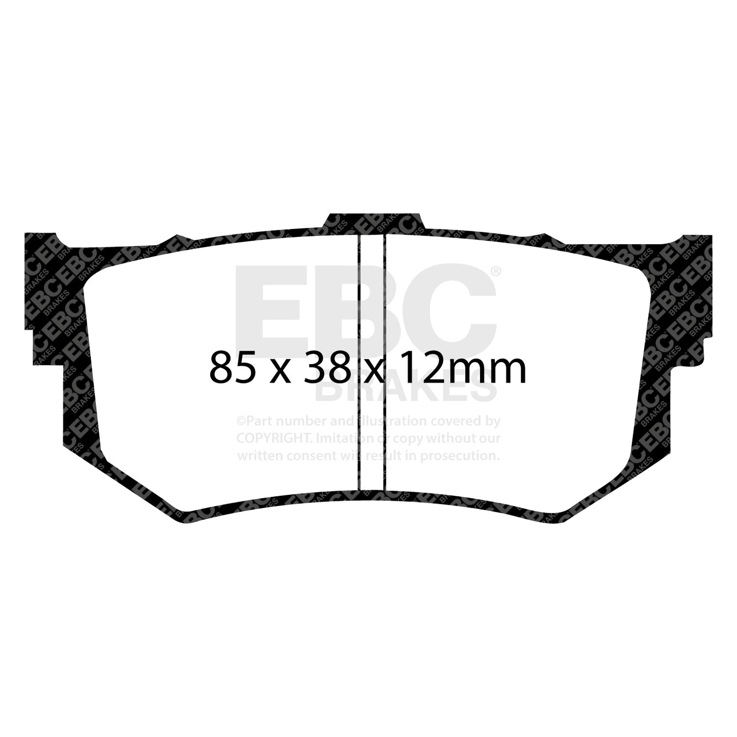 EBC Brakes Pad and Disc Full vehicle Kit (PD40K881)