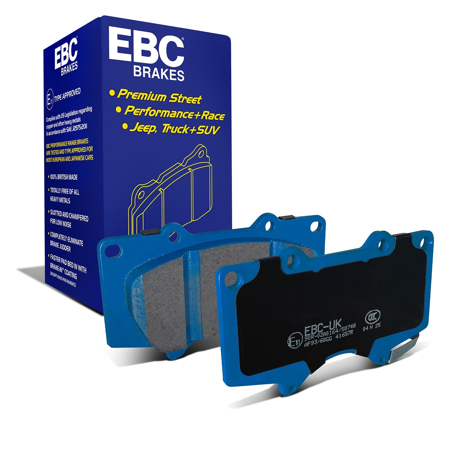 EBC Bluestuff NDX Trackday Brake Pad Set (DP51657NDX)