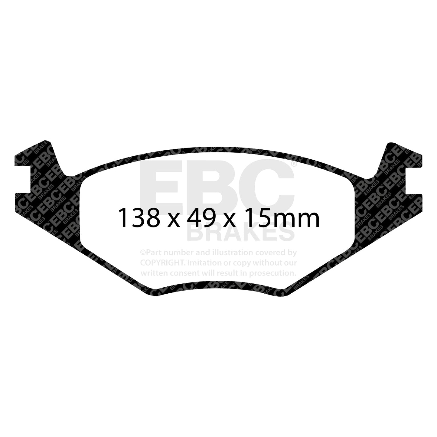 EBC Brakes Pad and Disc Kit (PD04KF941)