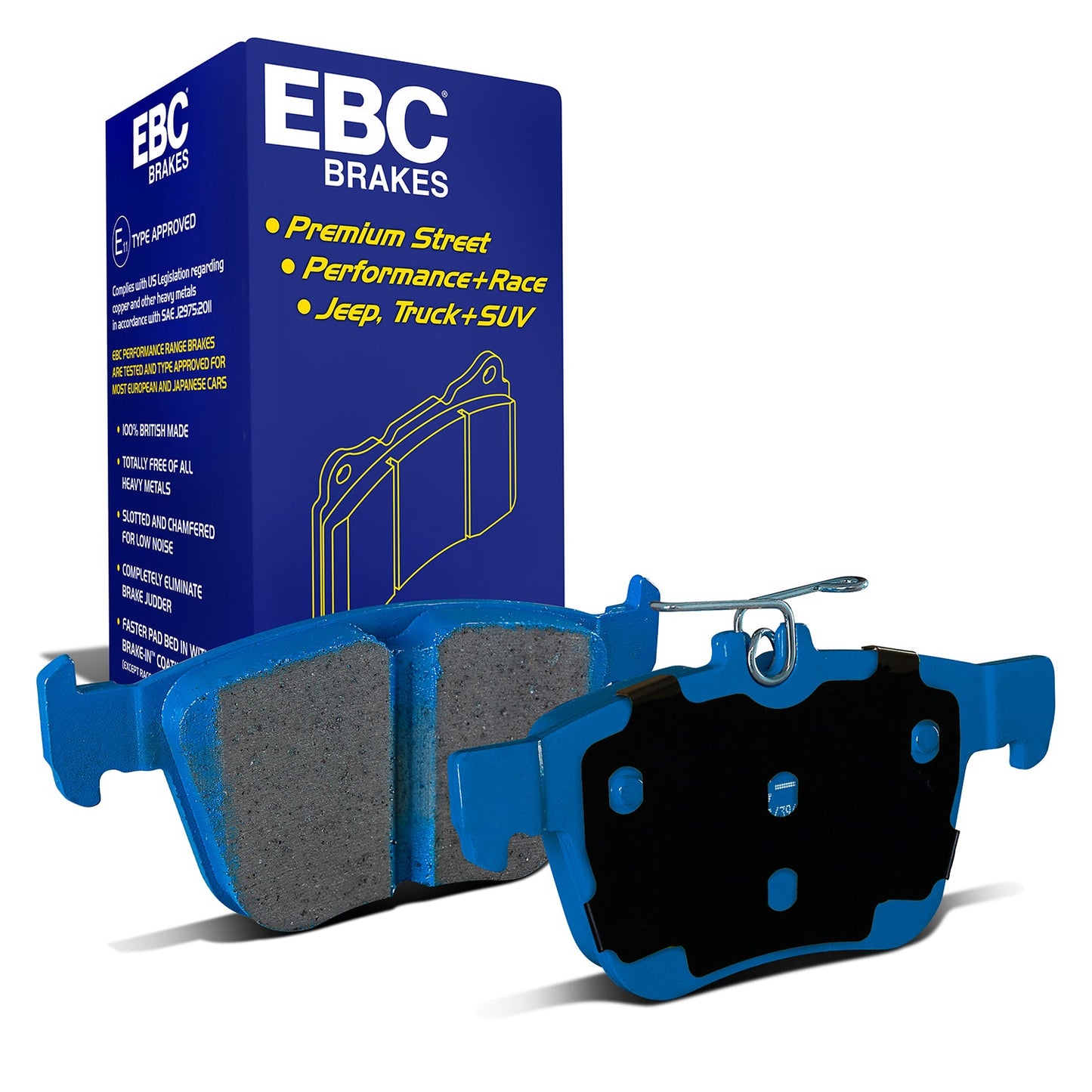 EBC Bluestuff NDX Trackday Brake Pad Set (DP52153NDX)
