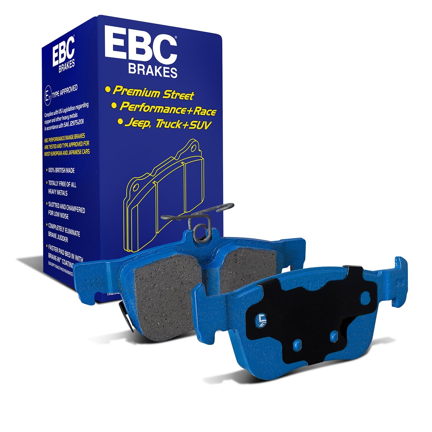 EBC Bluestuff NDX Trackday Brake Pad Set (DP52402NDX)