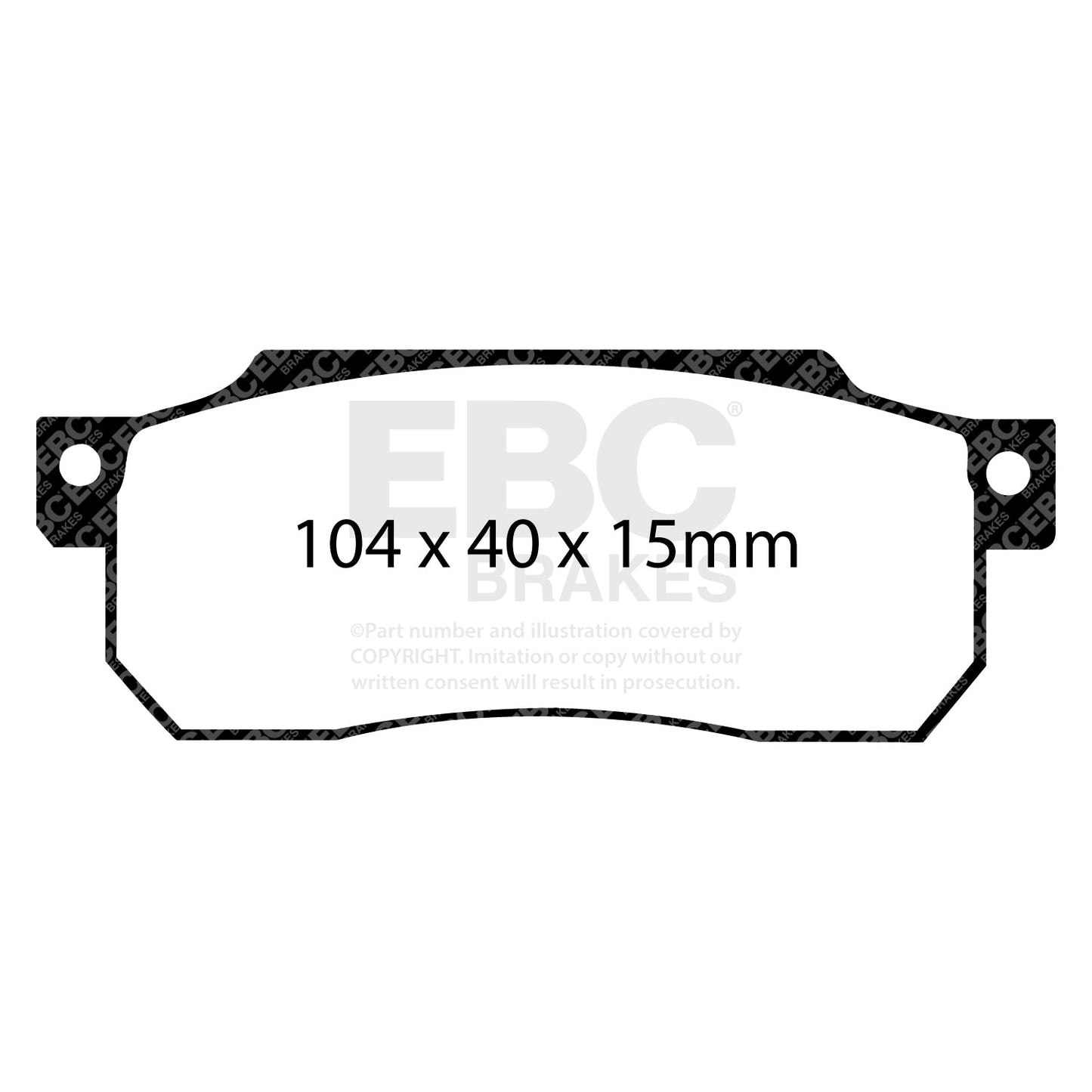 EBC Brakes Pad and Disc Kit (PDKF850)