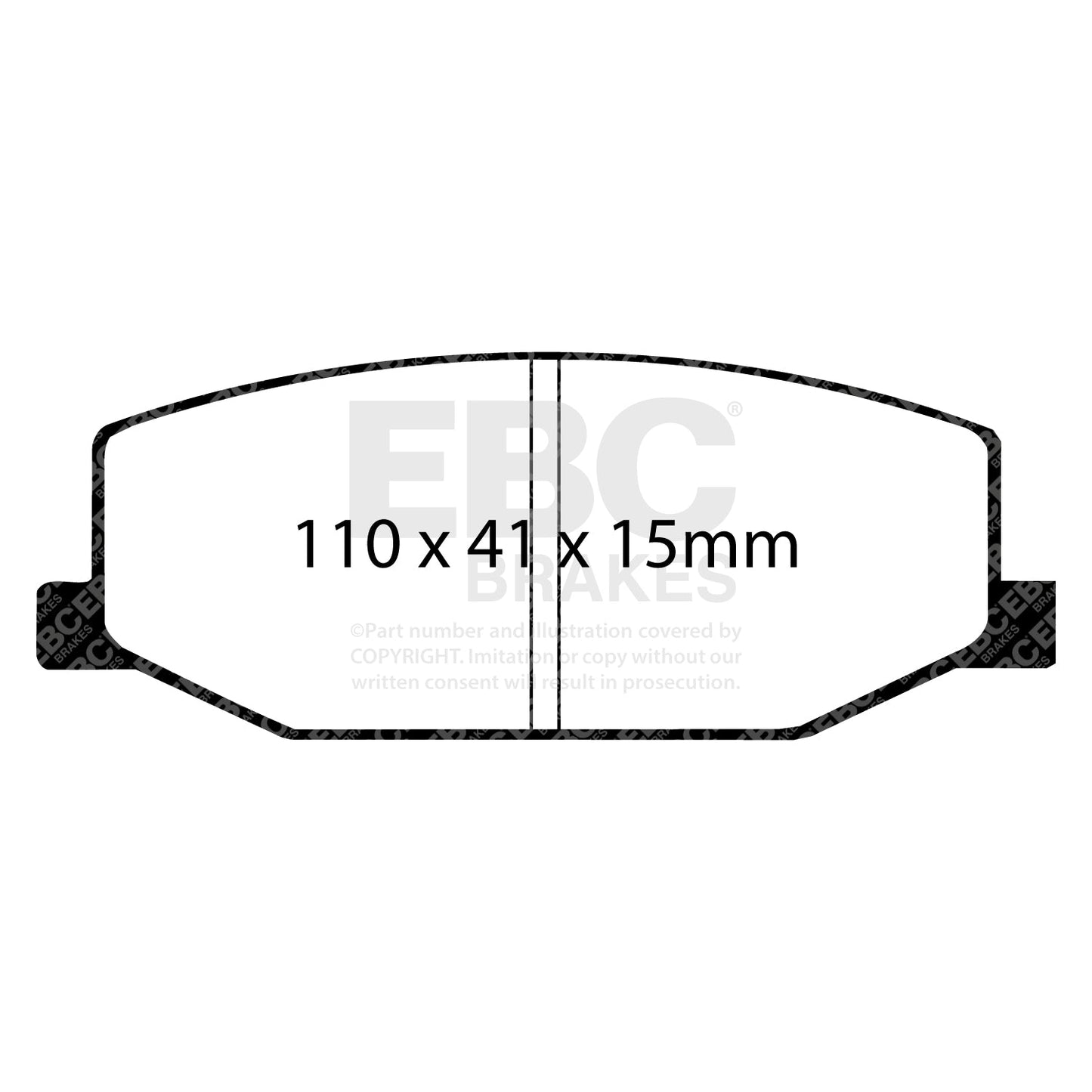 EBC Brakes Pad  and  Disc Kit (PD01KF1410)