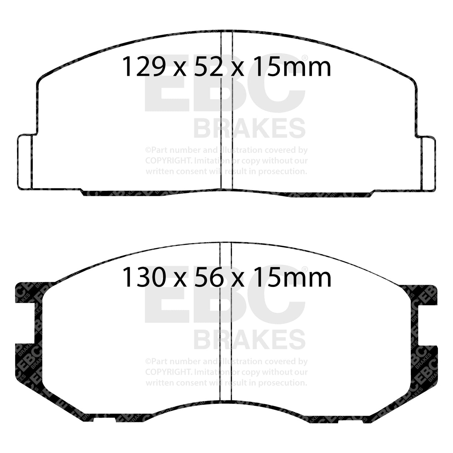EBC Brakes Pad and Disc Kit (PDKF2040)