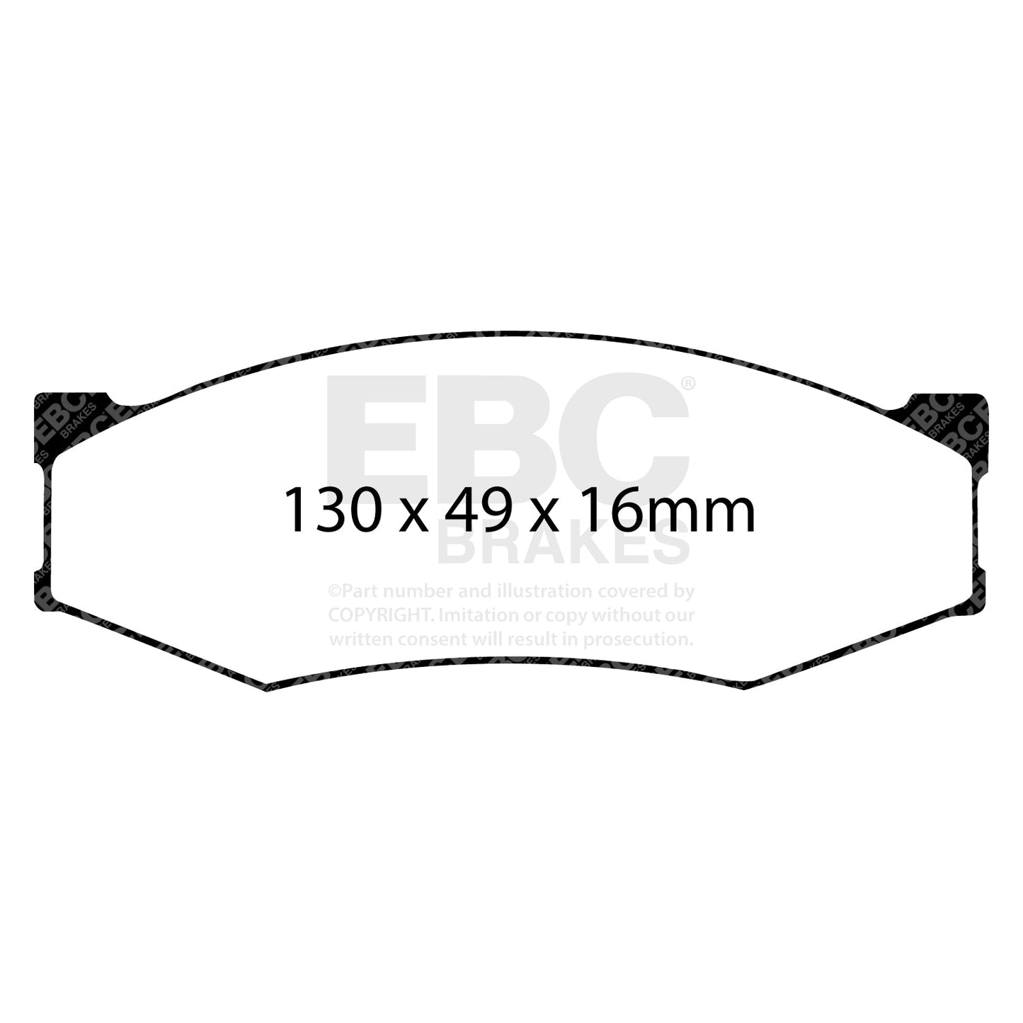 EBC Brakes Pad and Disc Kit (PDKF1473)