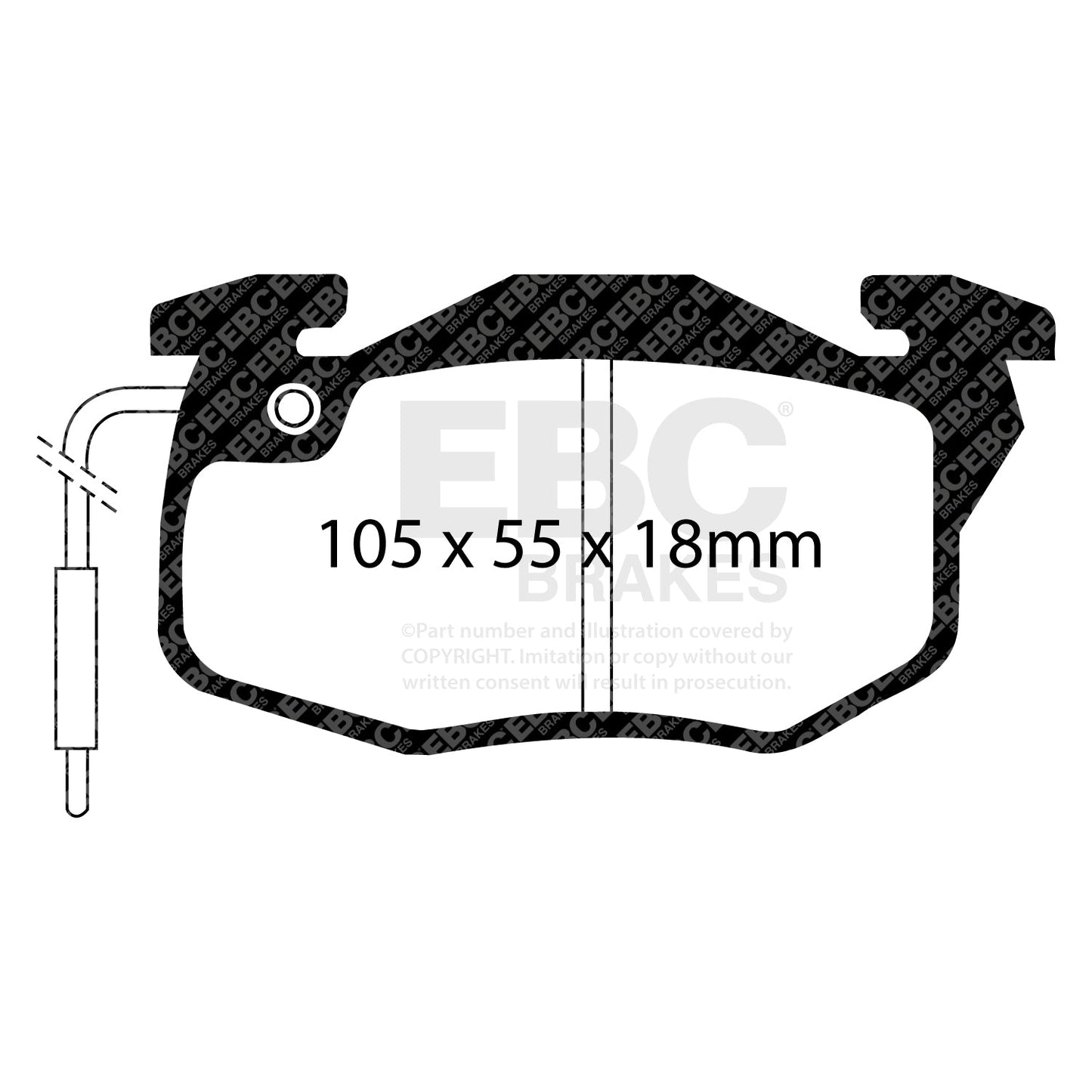 EBC Brakes Pad and Disc Kit (PD11KF962)