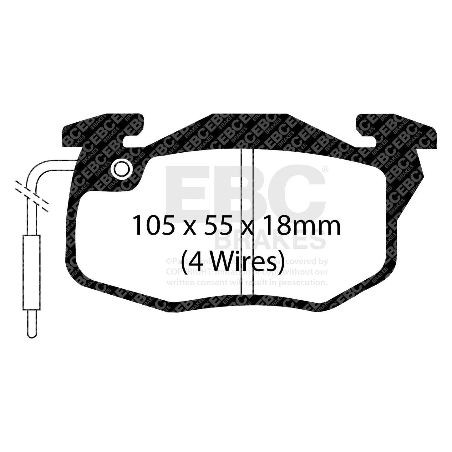 EBC Brakes Pad and Disc Kit (PDKF507)