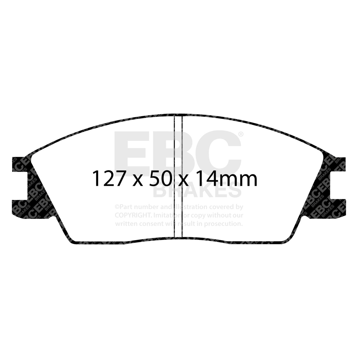 EBC Brakes Pad and Disc Kit (PDKF954)