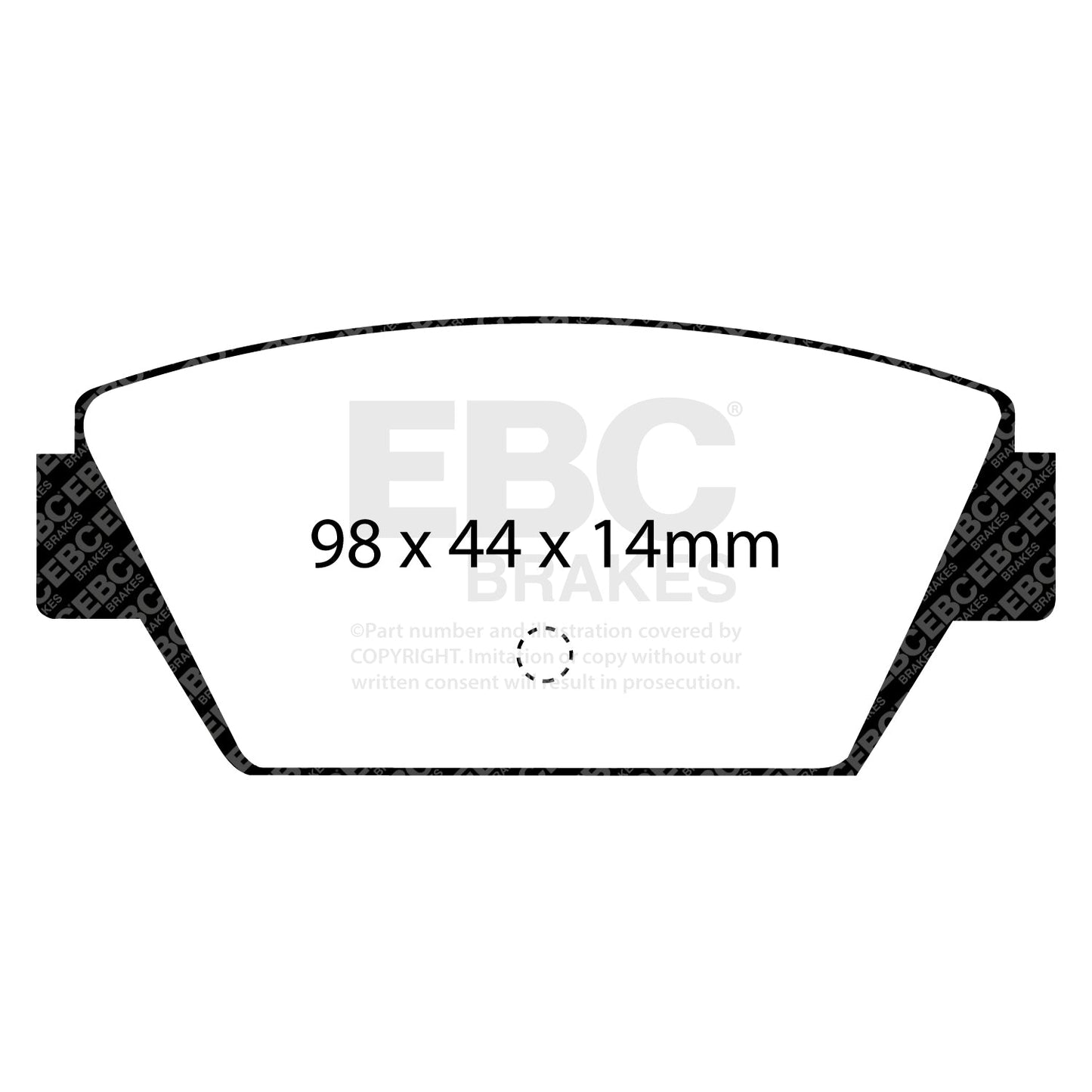 EBC Brakes Pad  and  Disc Kit (PD01KR552)