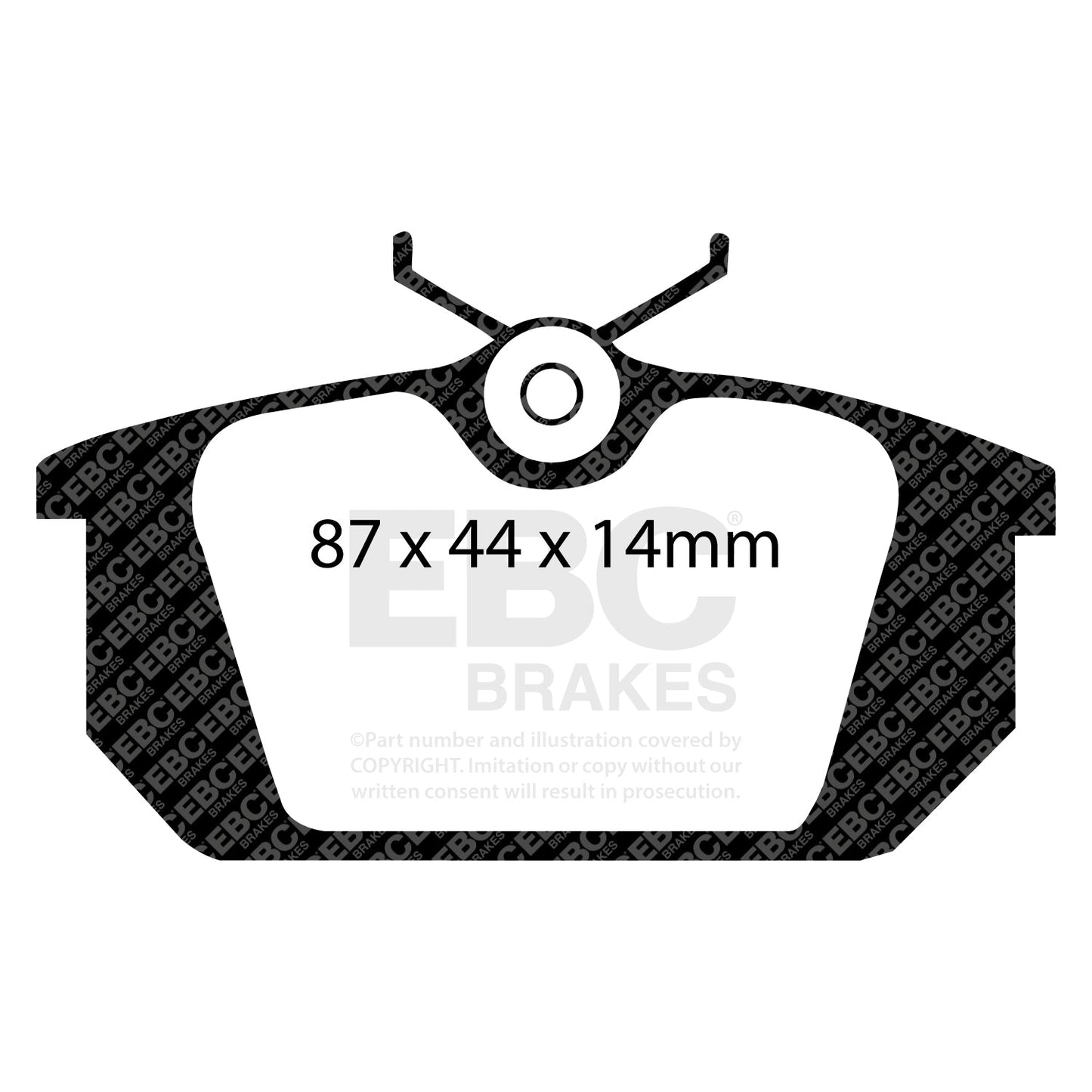 EBC Brakes Pad  and  Disc Kit (PD01KR030)