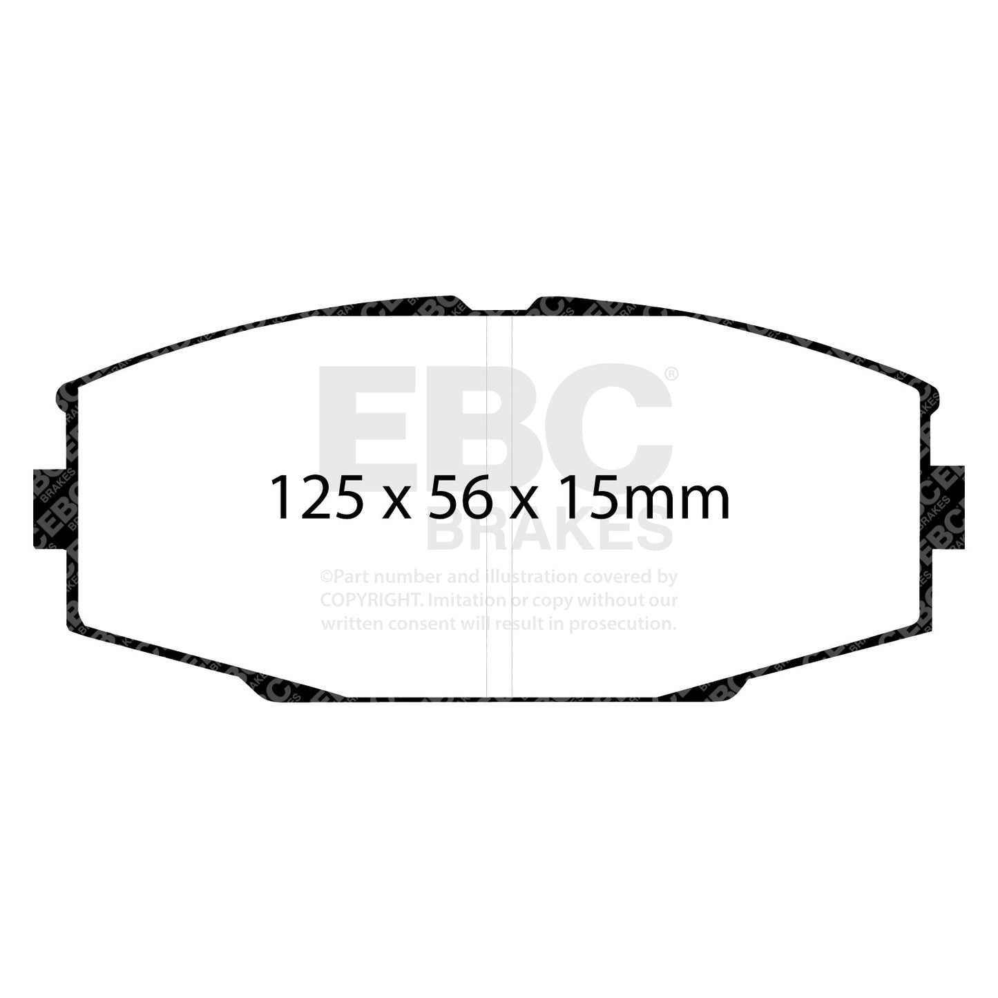 EBC Brakes Pad  and  Disc Kit (PD01KF1503)