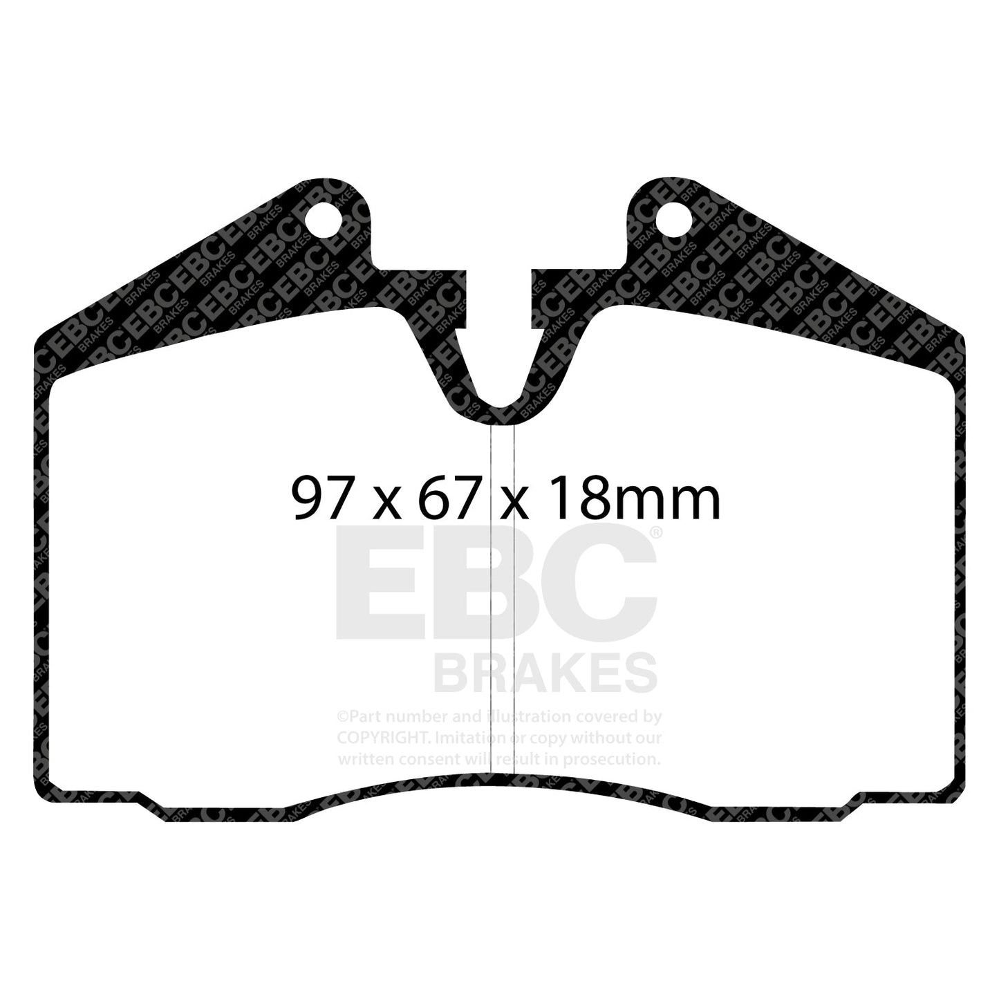EBC Brakes Pad and Disc Kit (PD04KR455)
