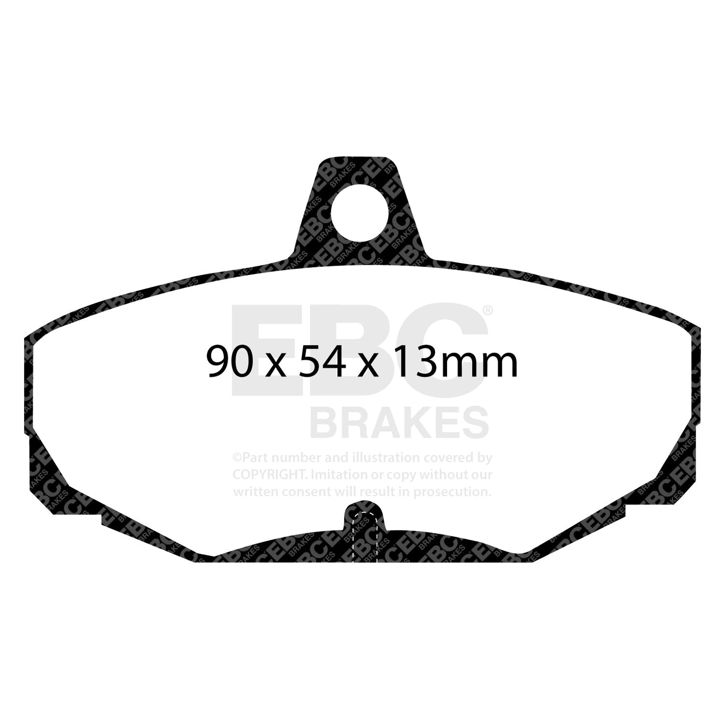 EBC Brakes Pad and Disc Kit (PD08KR184)